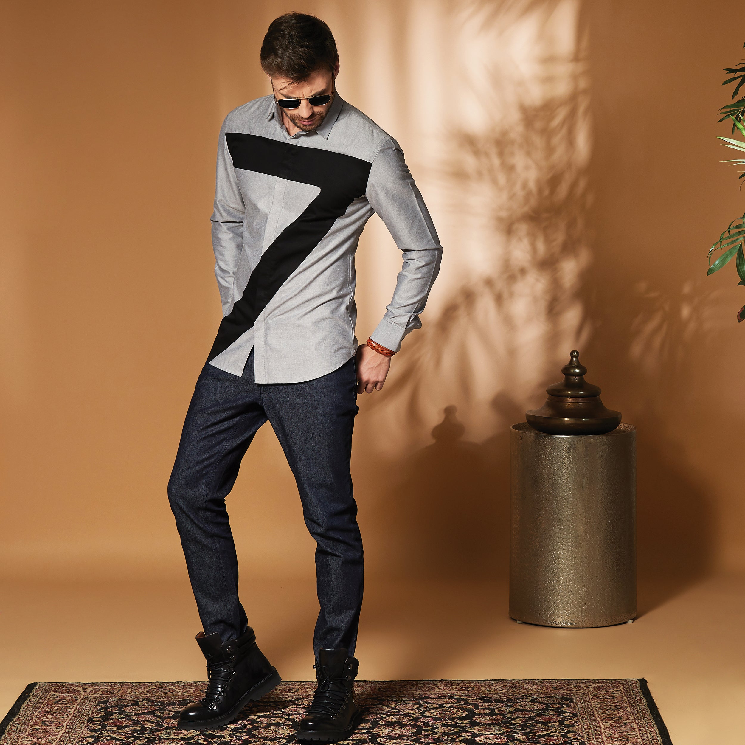 Seven Shirt Grey