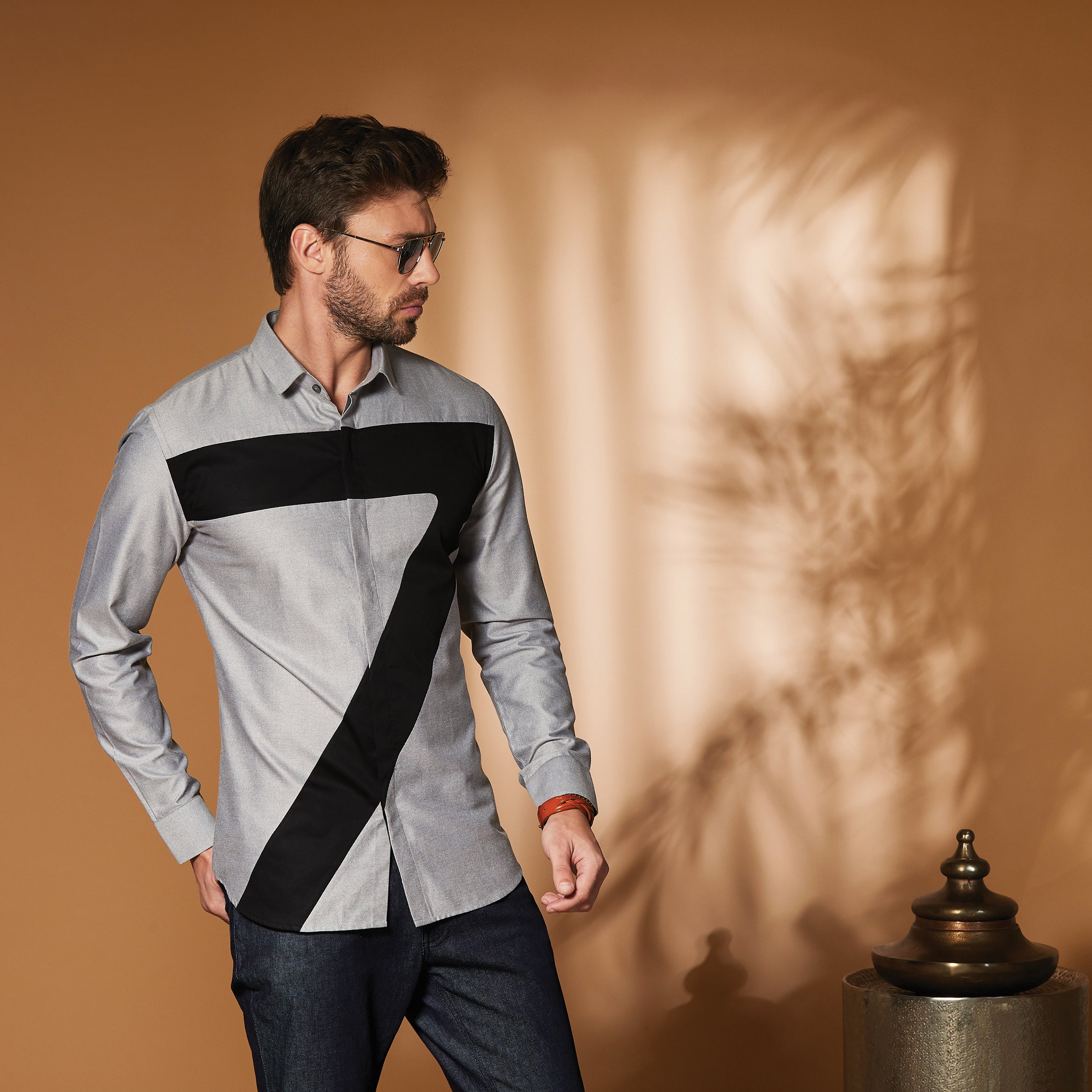 Seven Shirt Grey