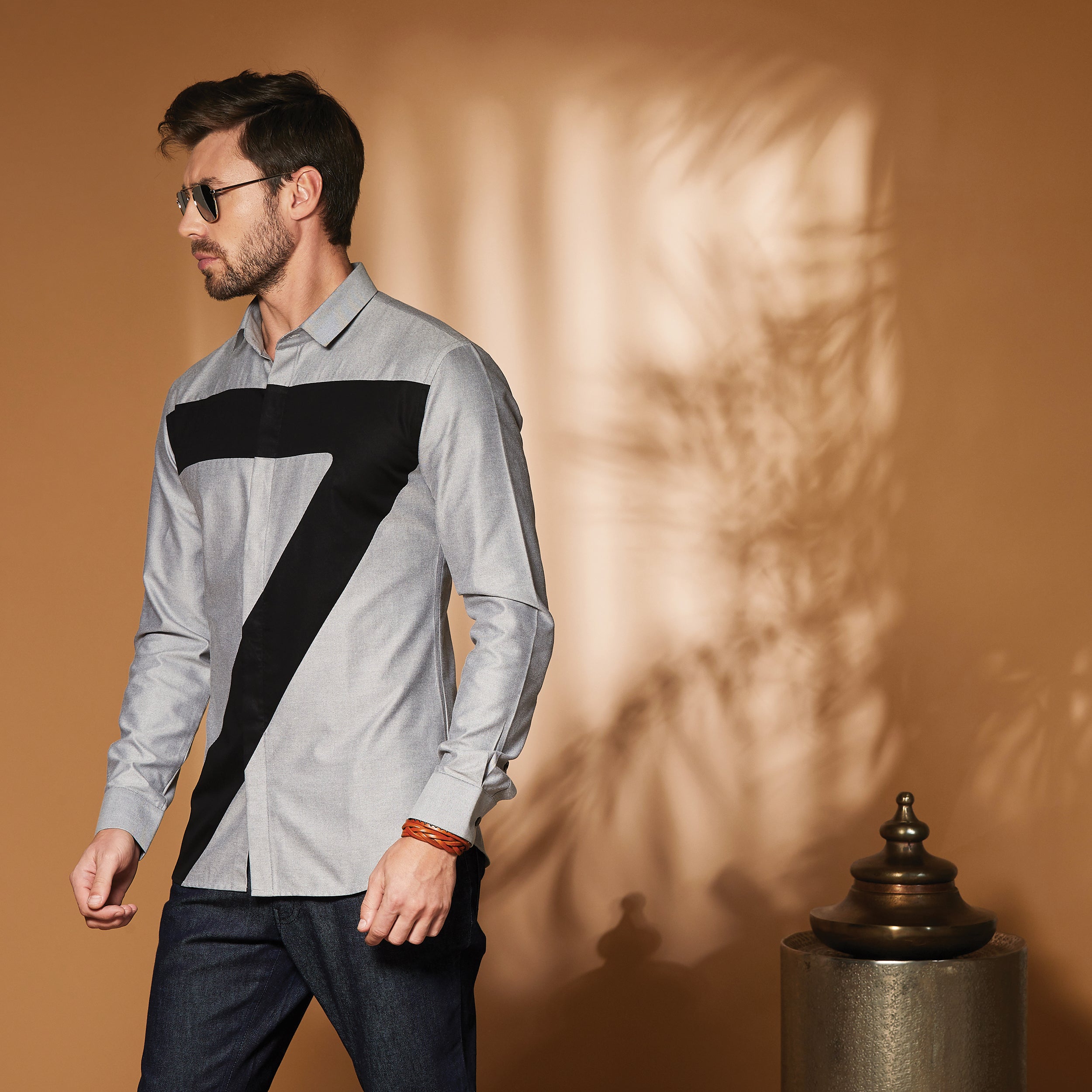 Seven Shirt Grey