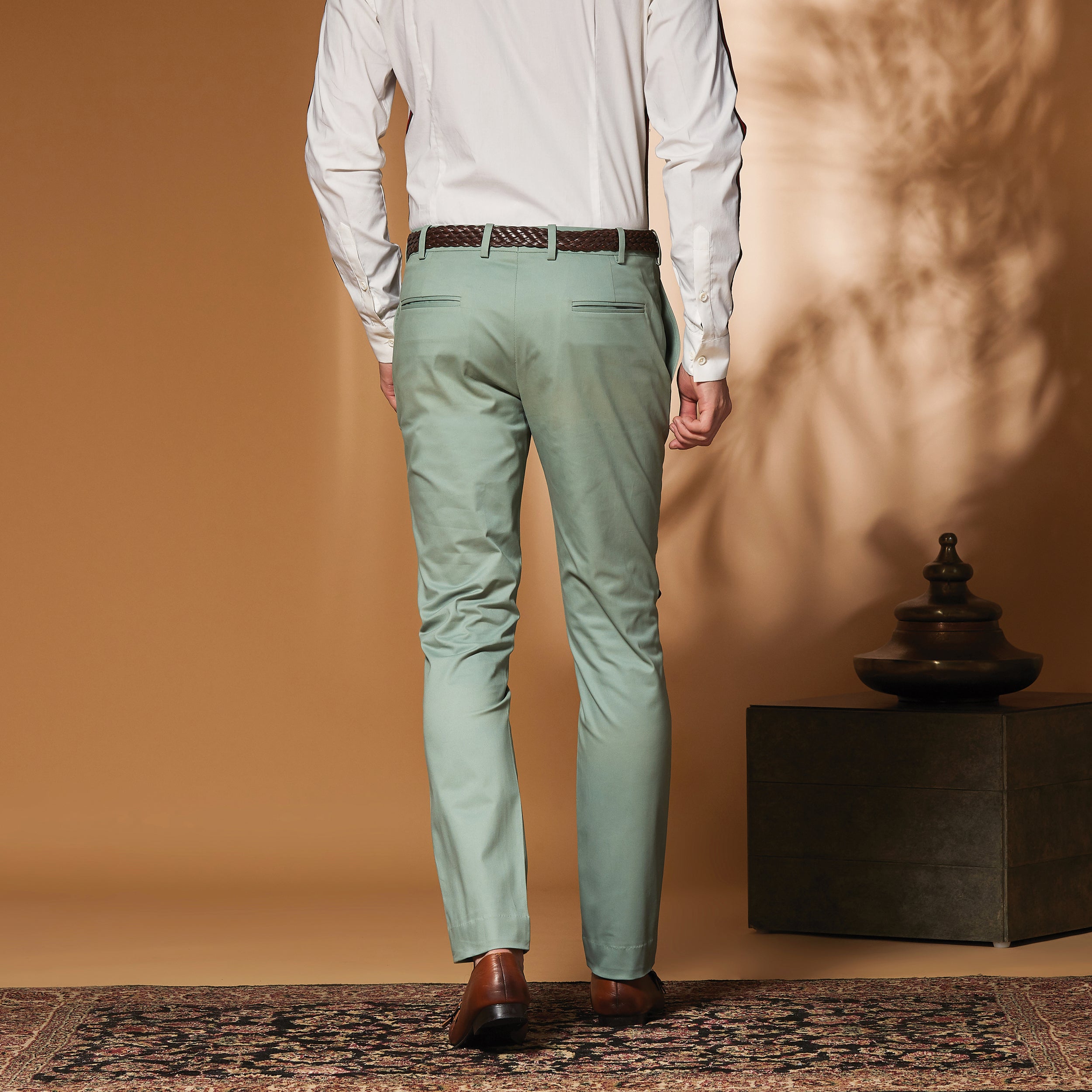 Paris Green Stretch Trouser