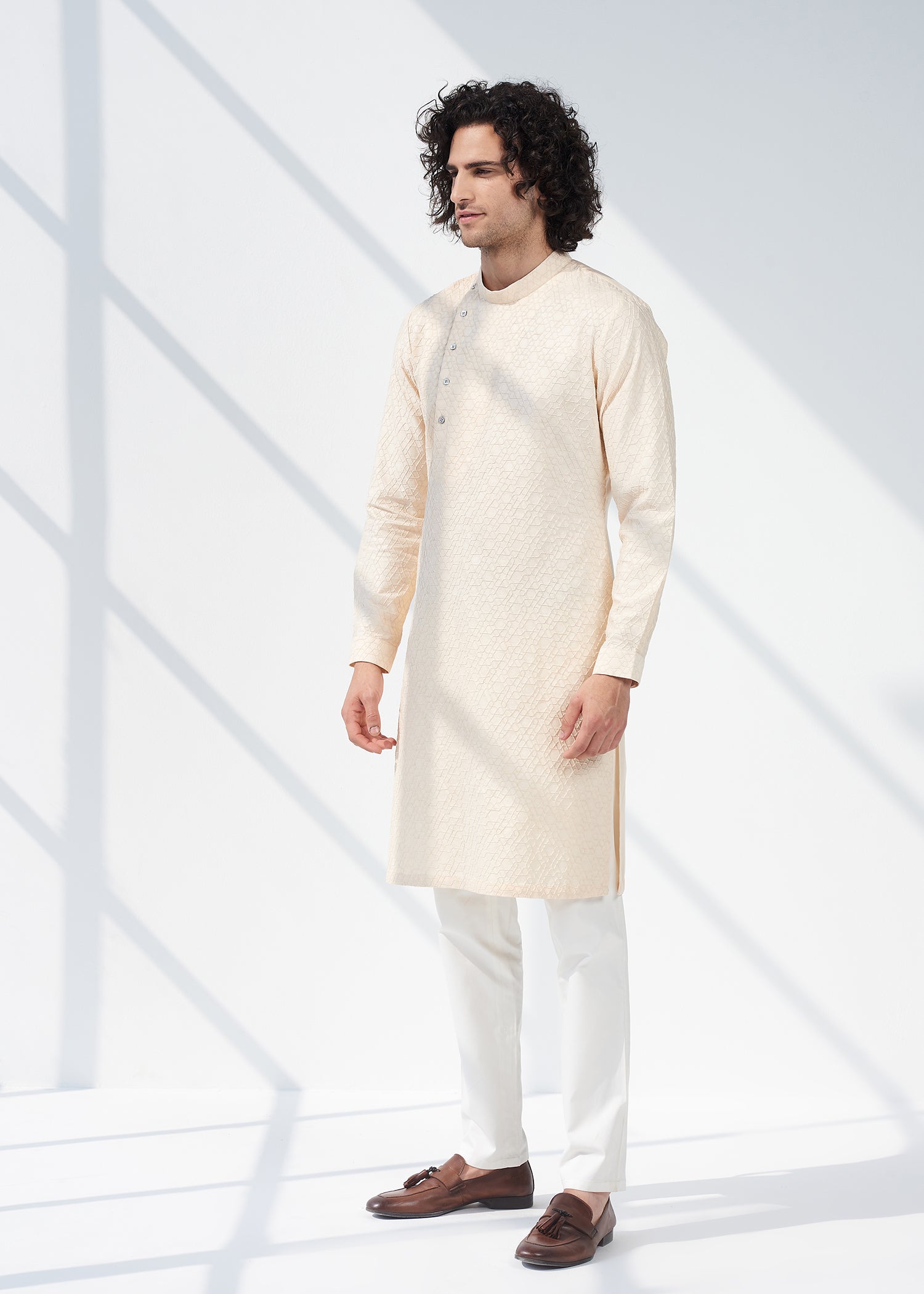 Angrakha Emb Kurta