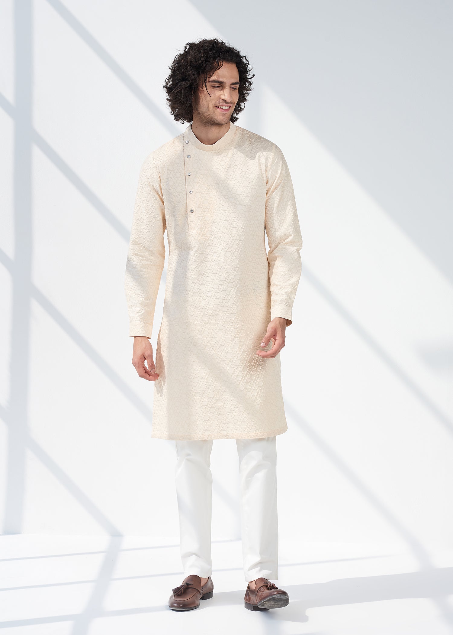 Angrakha Emb Kurta
