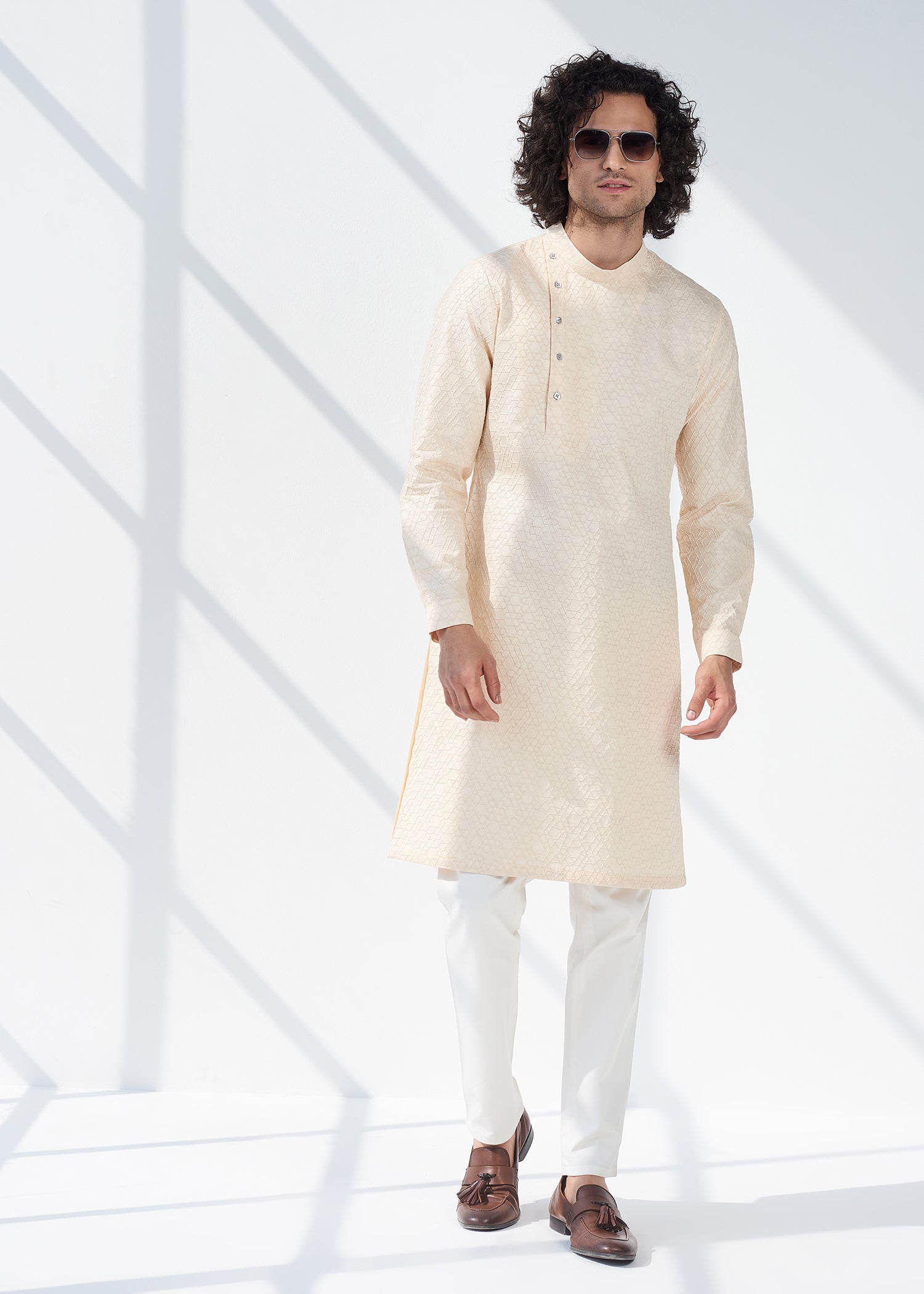 Angrakha Emb Kurta