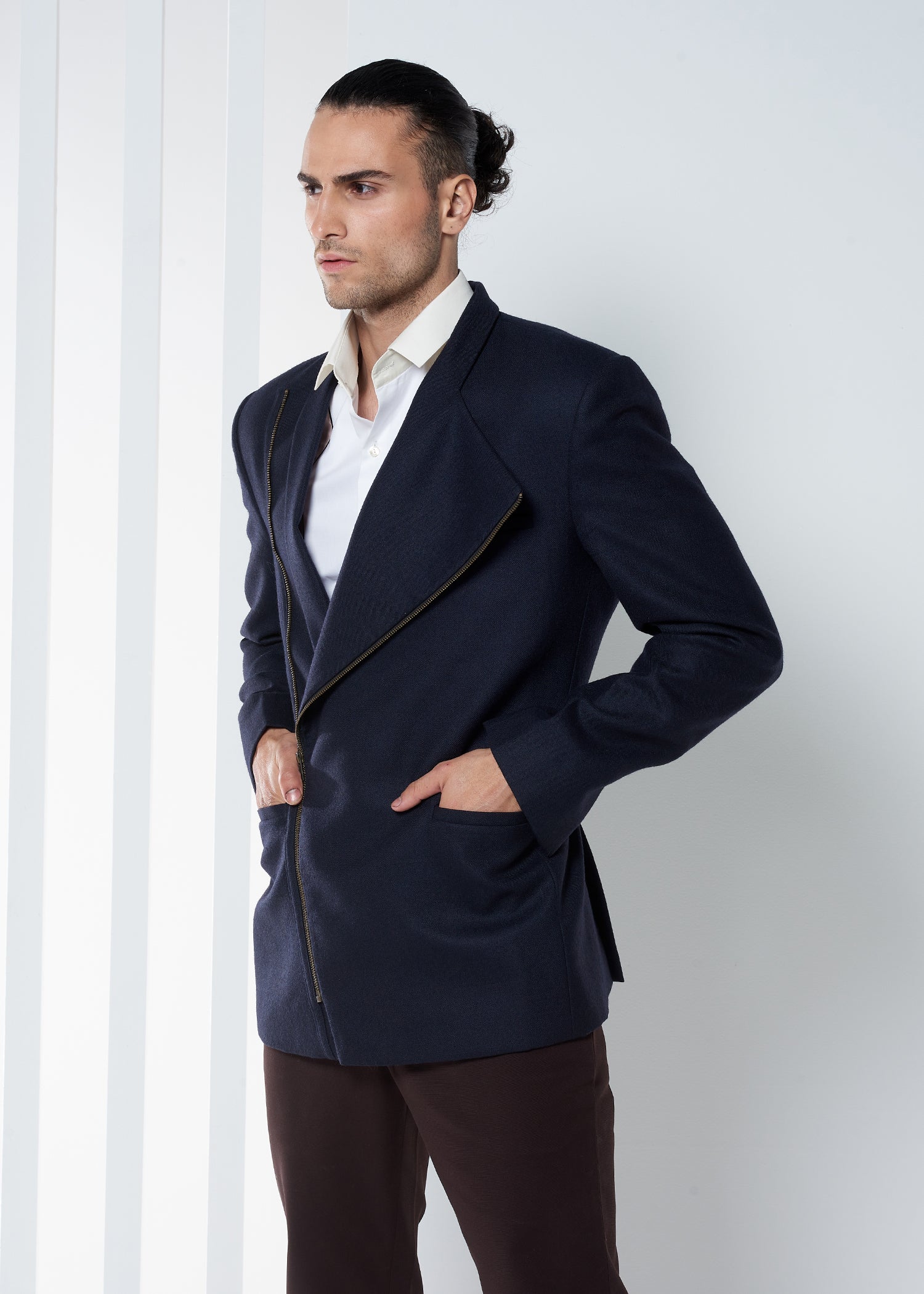 Asymmetrical Zipper Jacket