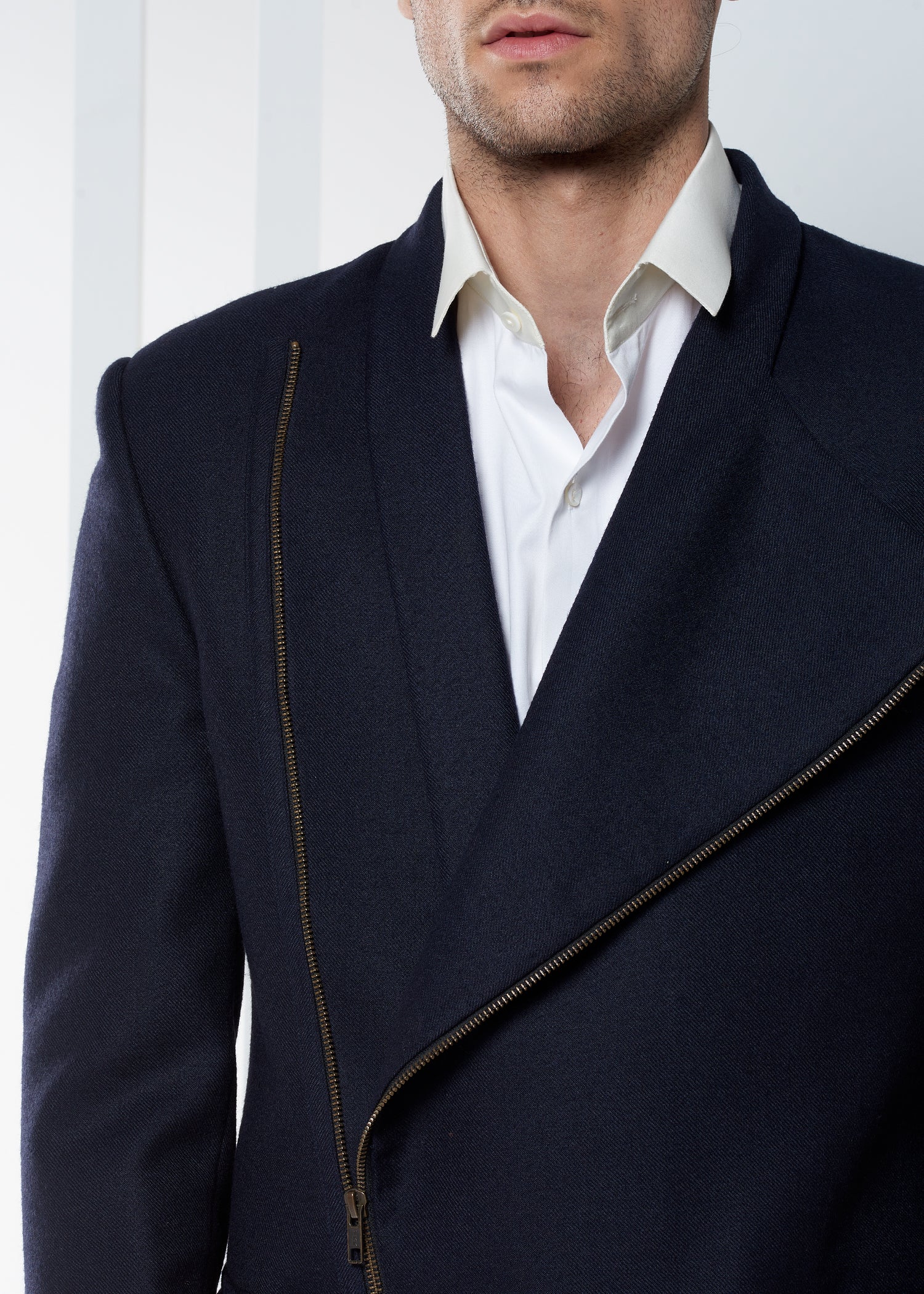 Asymmetrical Zipper Jacket