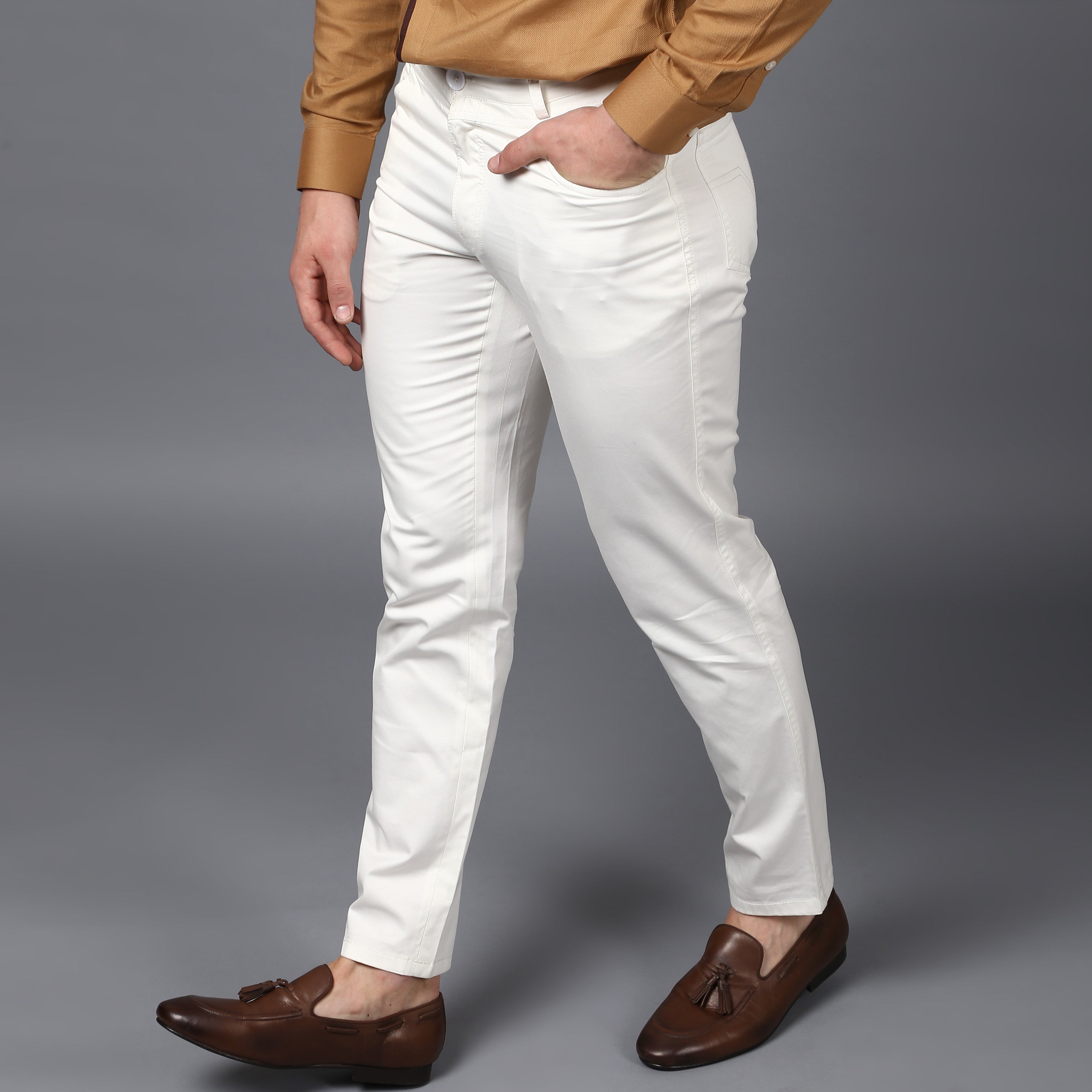 Ivory Primo Strech Trousers