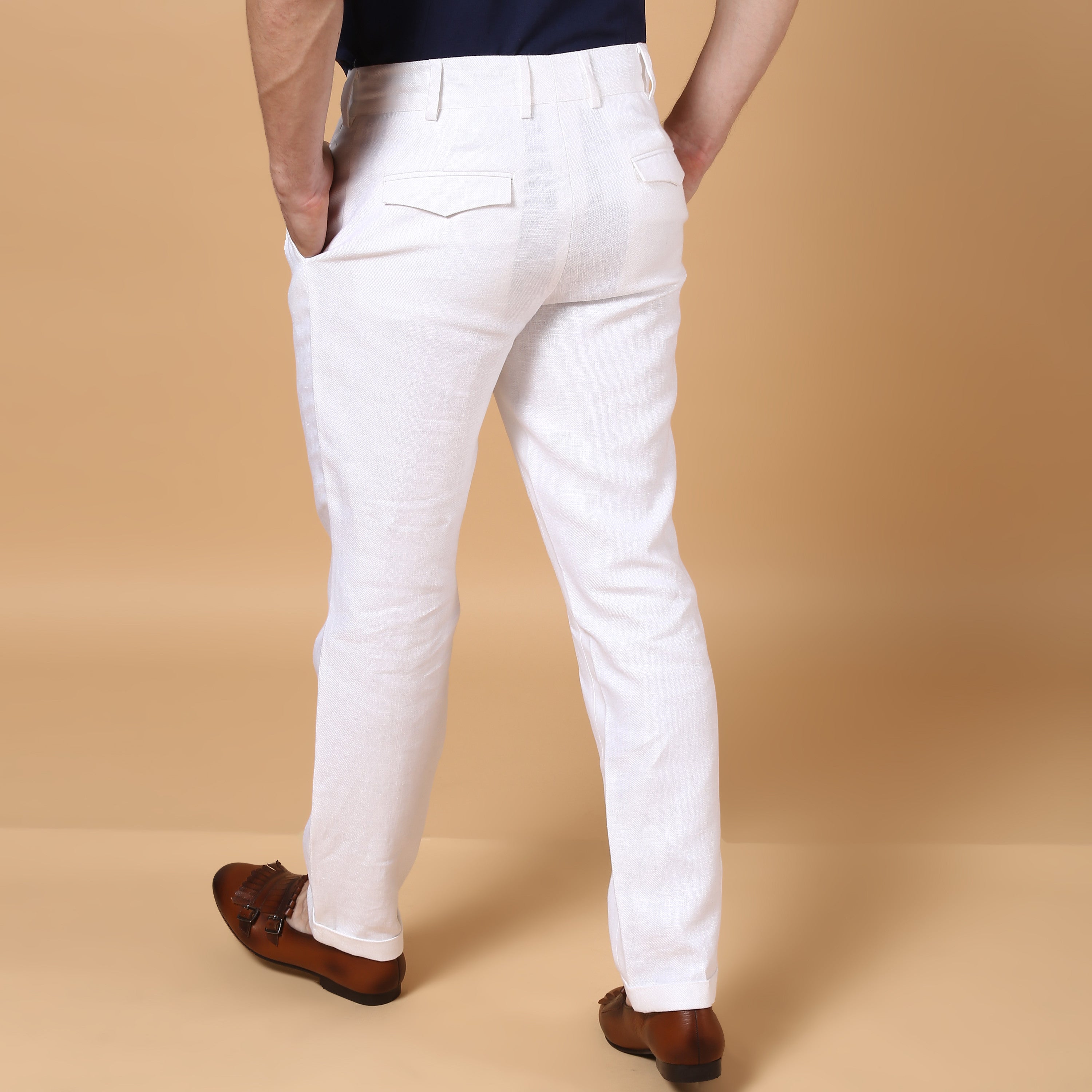 High Buckle Trousers