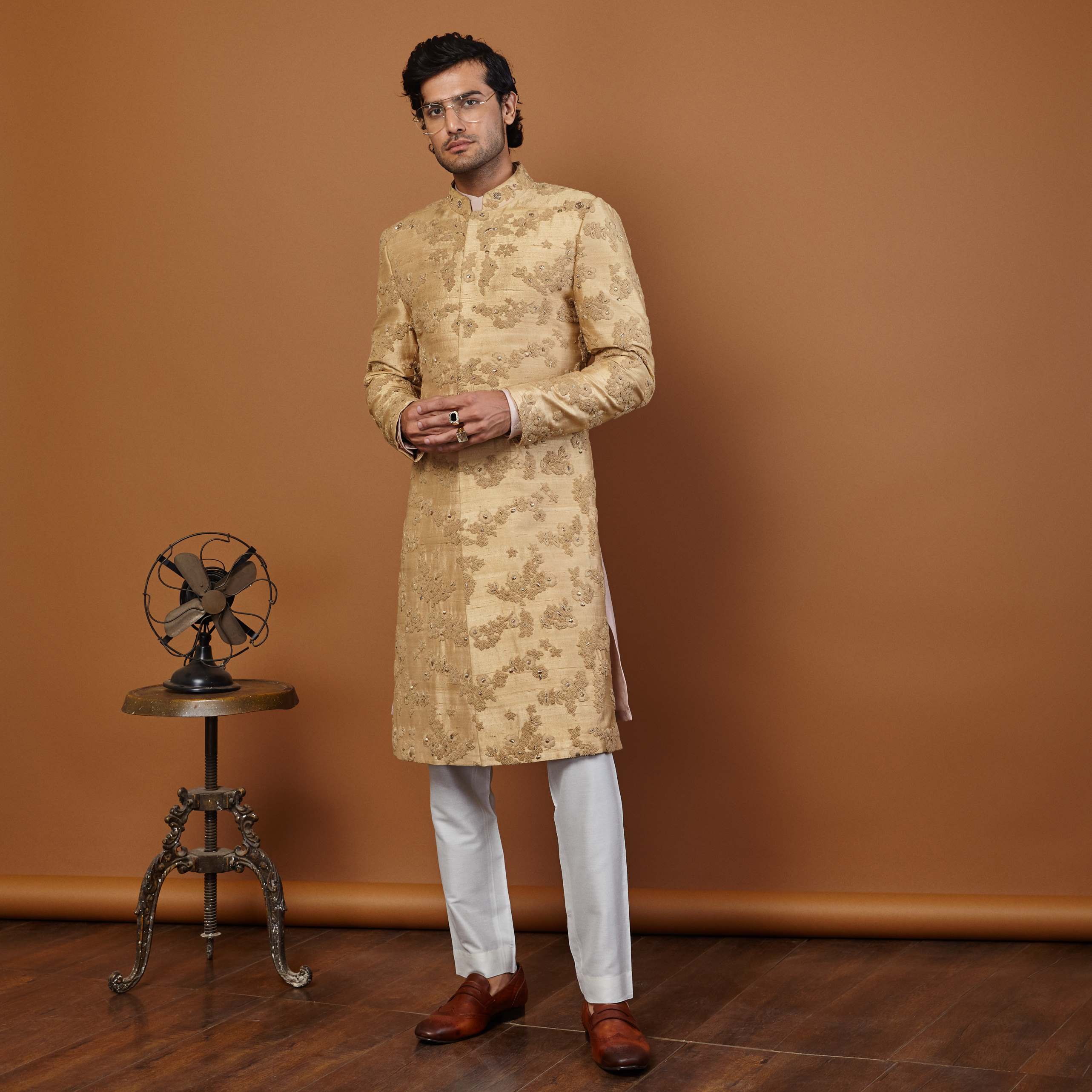 LINEAGE GOLD SHERWANI