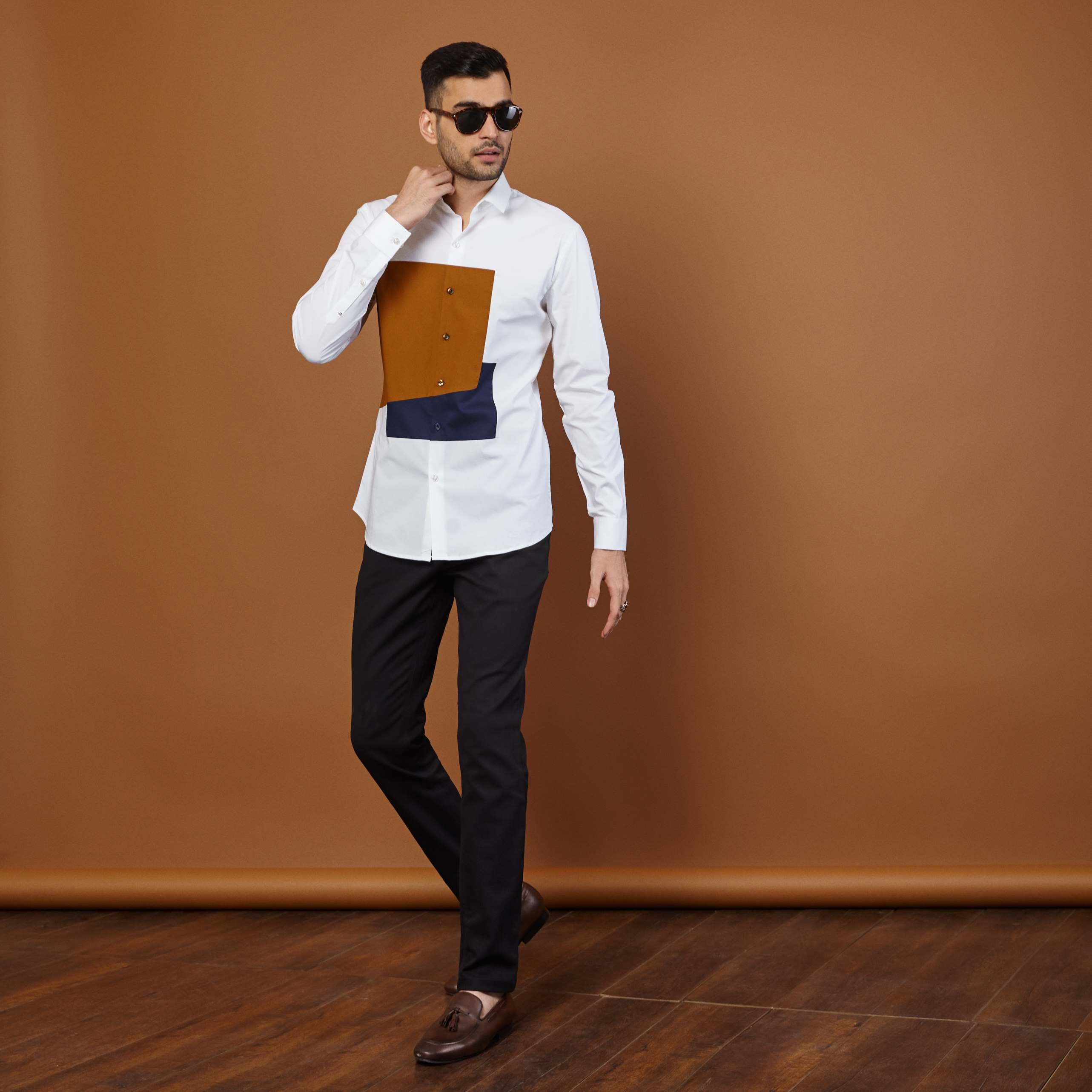 DUAL-SQUARE SHIRT