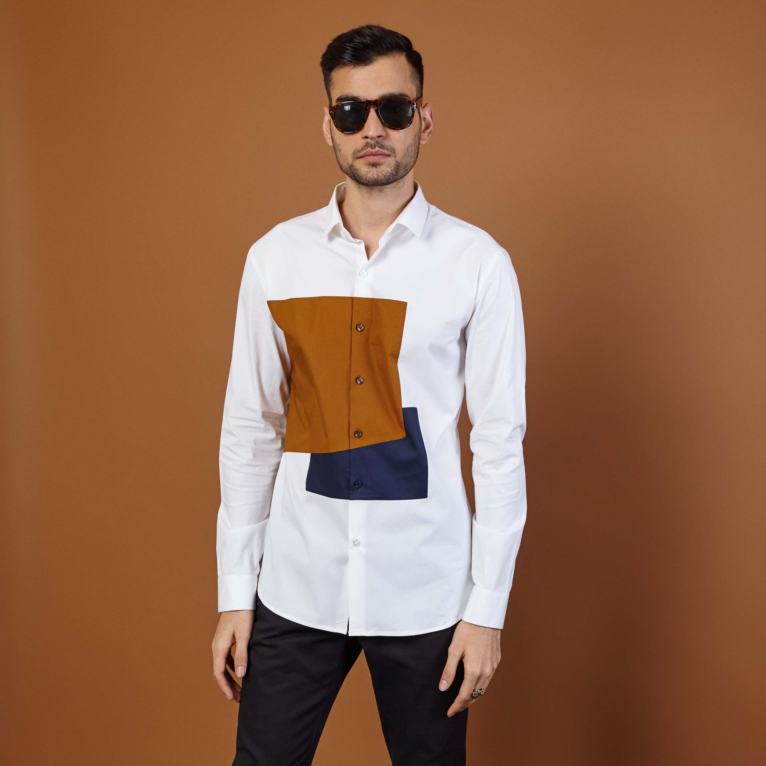 DUAL-SQUARE SHIRT