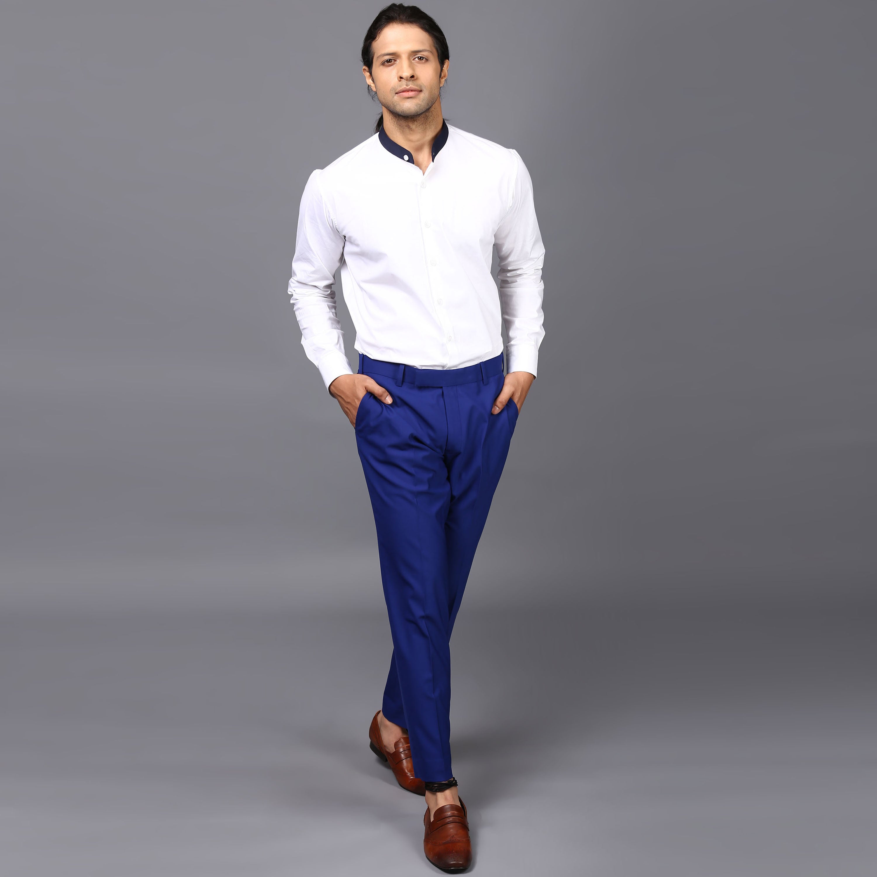 CLASSIC ELECTRIC BLUE TROUSERS
