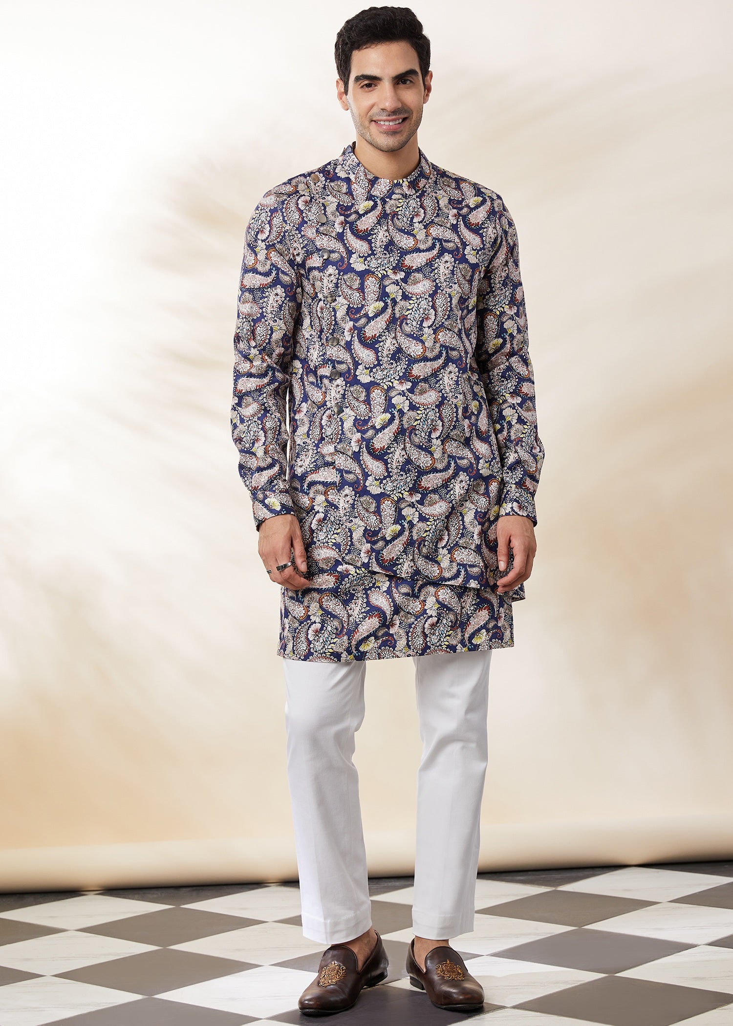 ANGRAKHA PRINTED KURTA