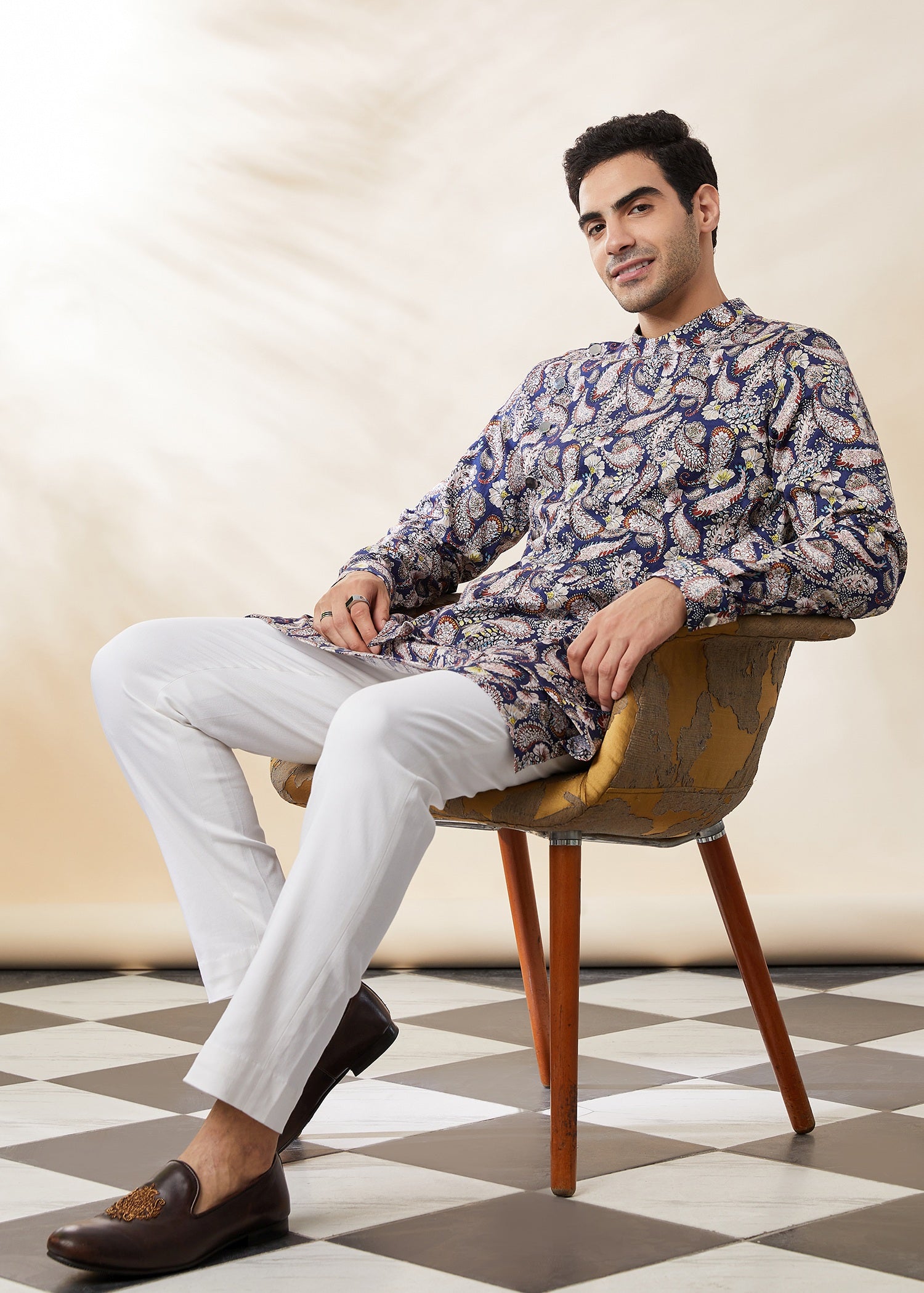 ANGRAKHA PRINTED KURTA