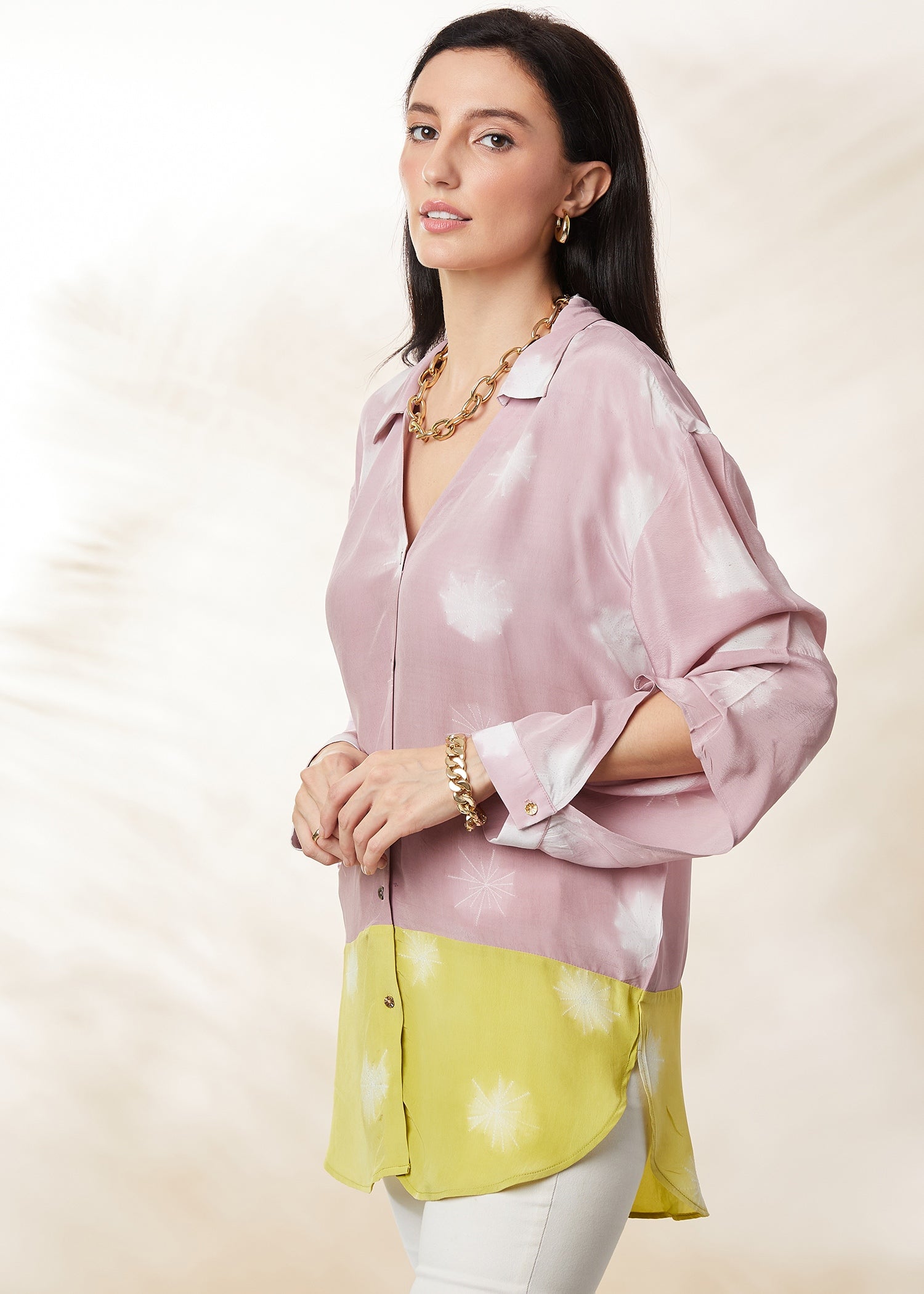 Shibori Block Lilac
