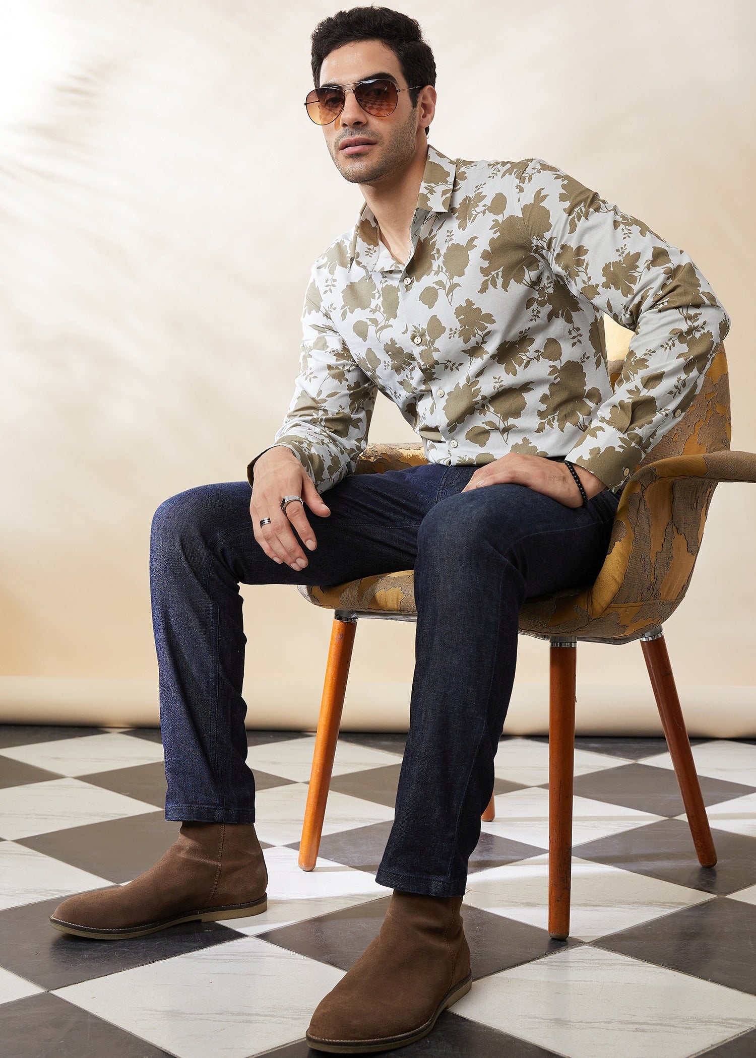FLORAL PRINT SHIRT