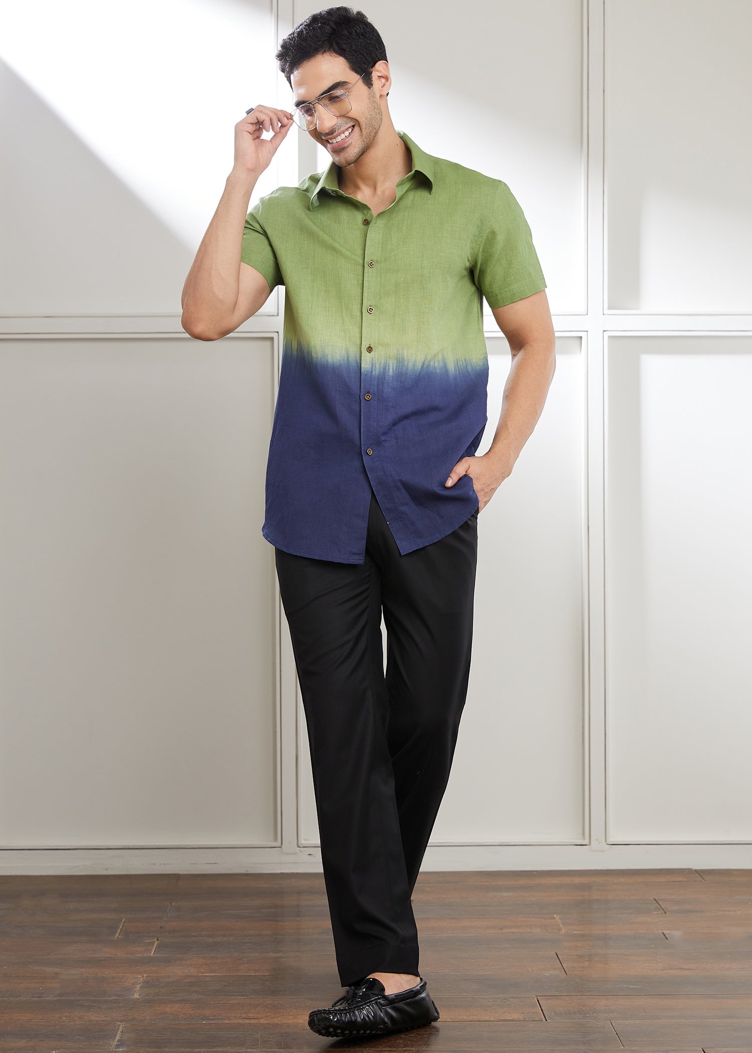 Olive Ombre Indigo