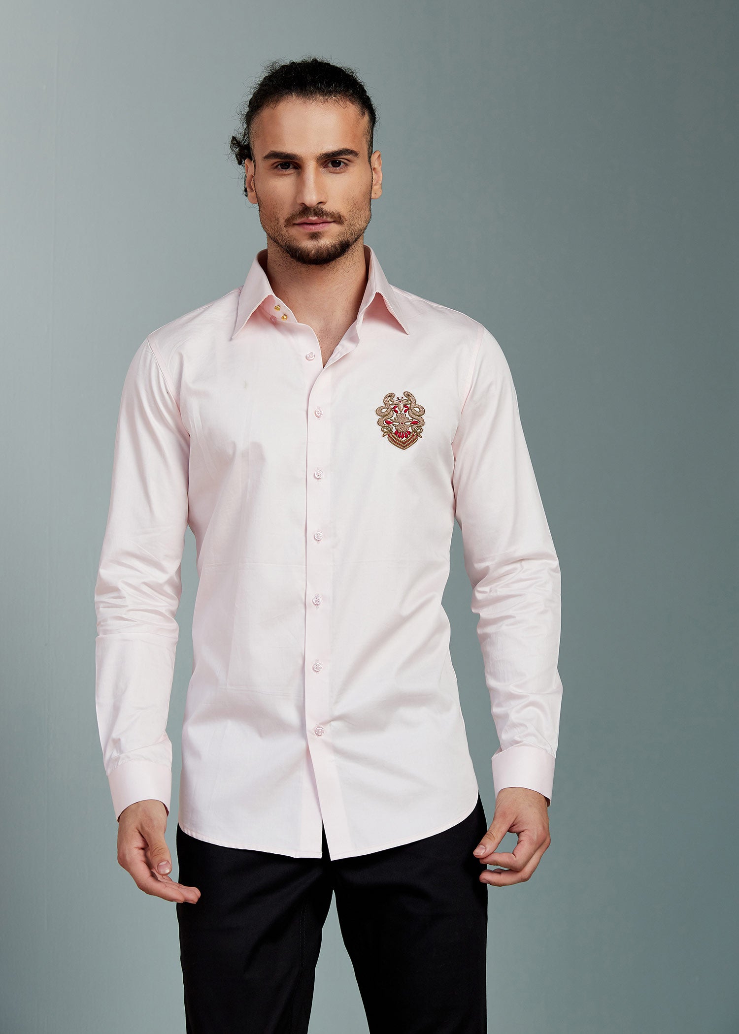 Python Embroidered Shirt