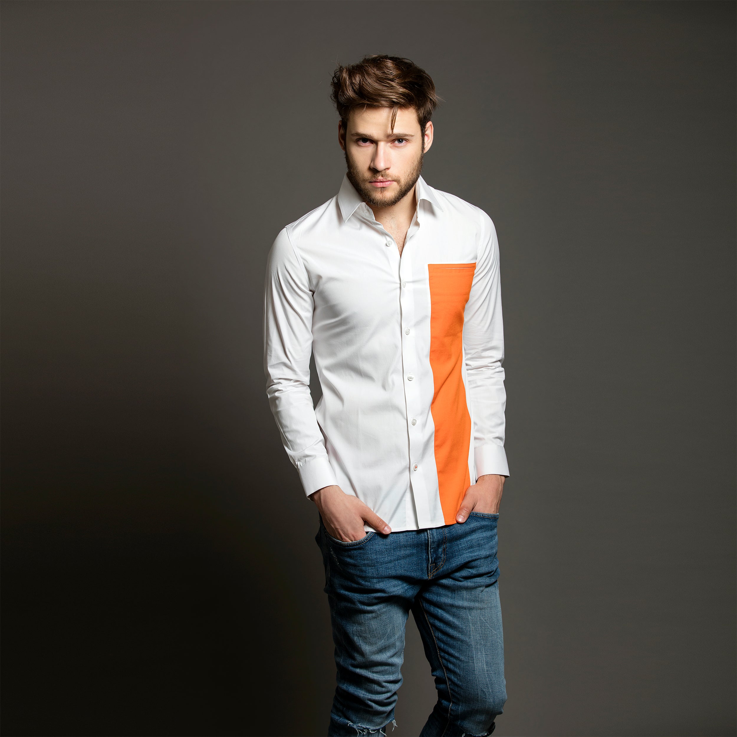 Bleeding Wallet Orange