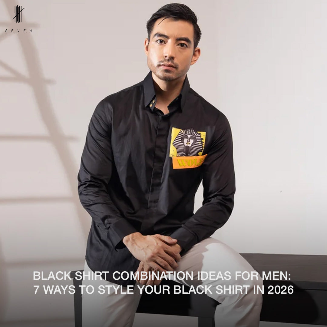 Black Shirt Combination Ideas for Men: 7 Ways to Style Your Black Shirt in 2026