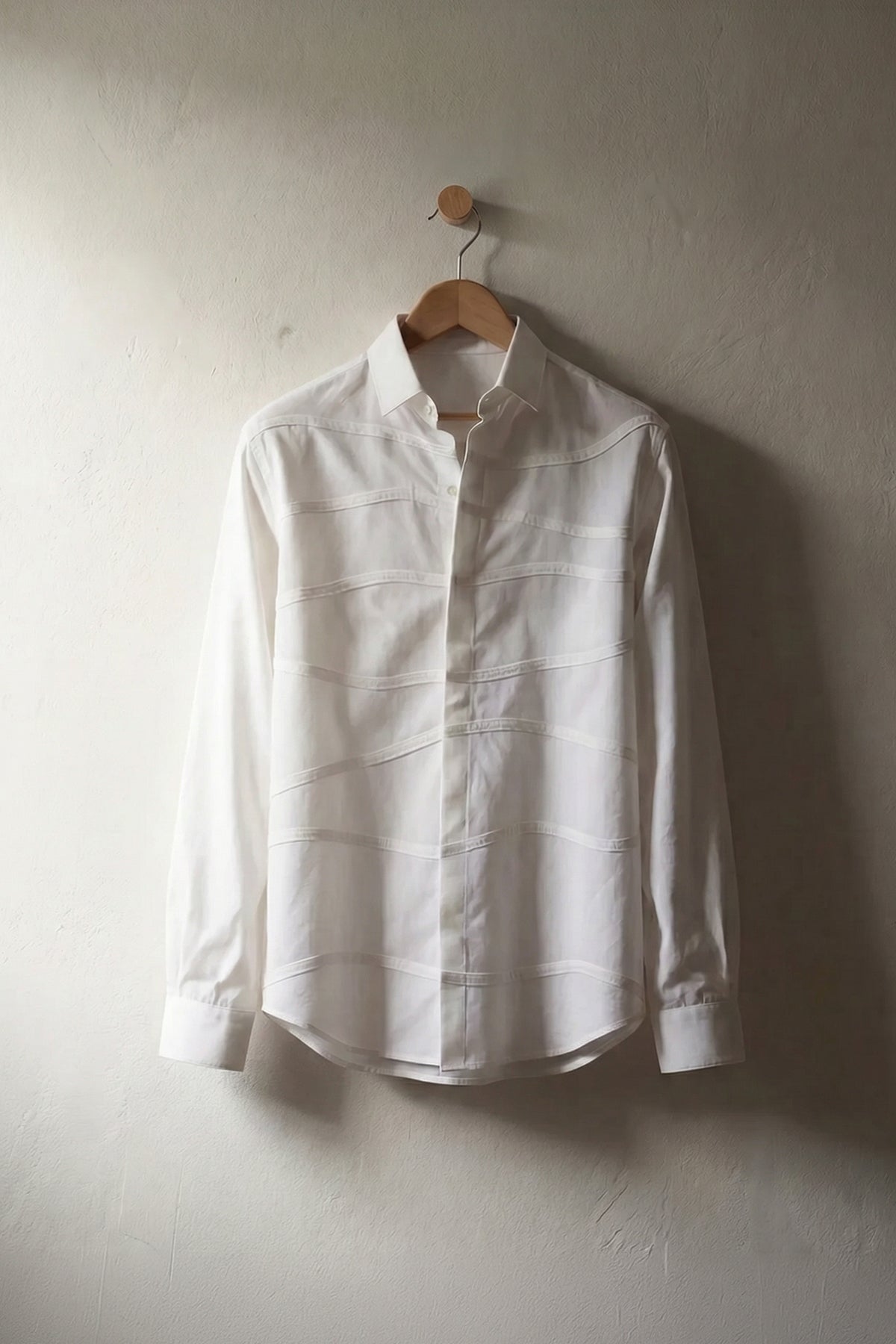 Abstract Cotton-Linen Shirt