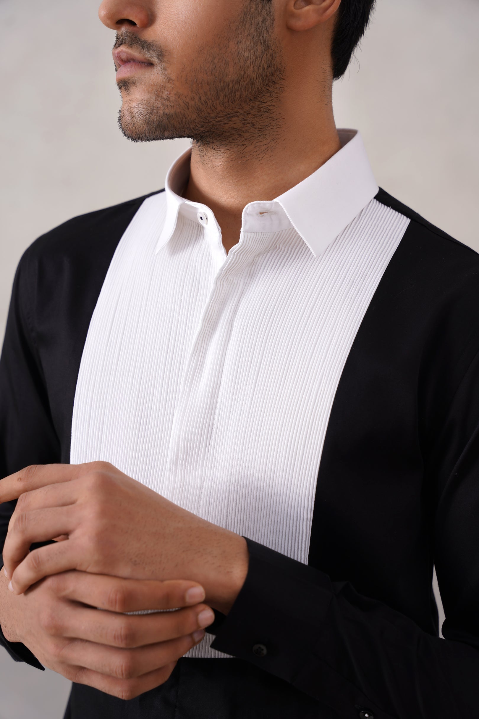 B-W TUX SHIRT