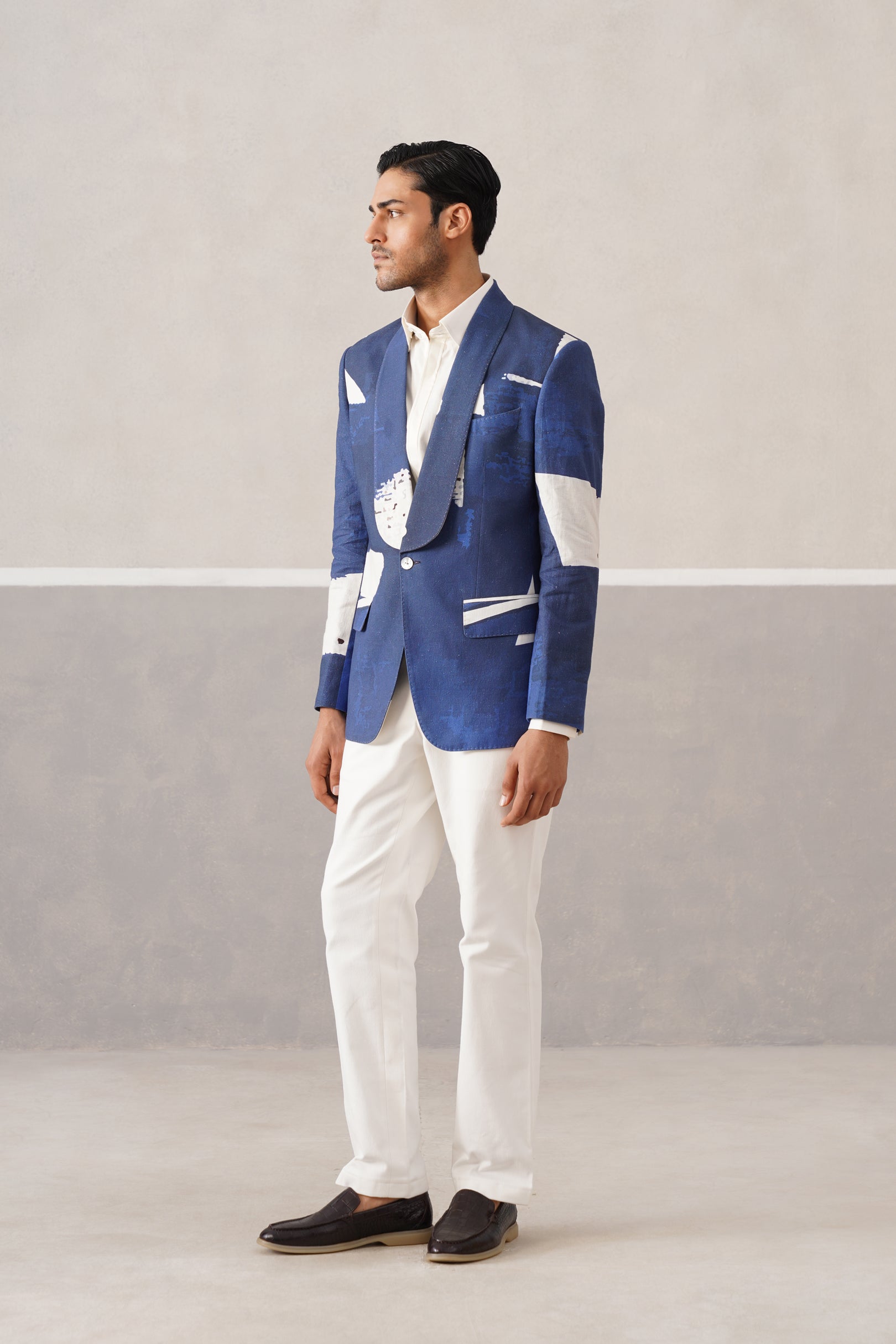 INDIGO STROKES JACKET