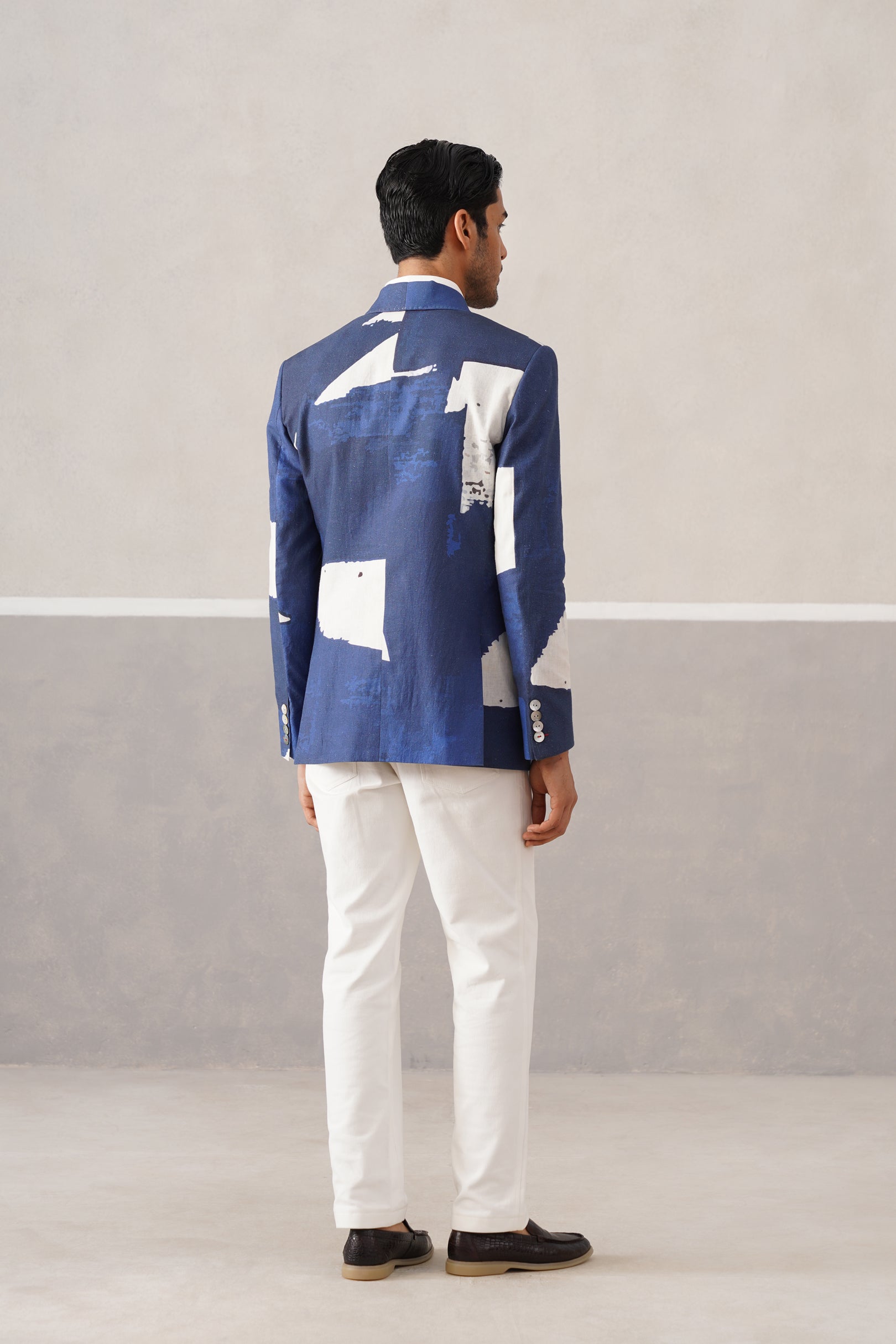 INDIGO STROKES JACKET