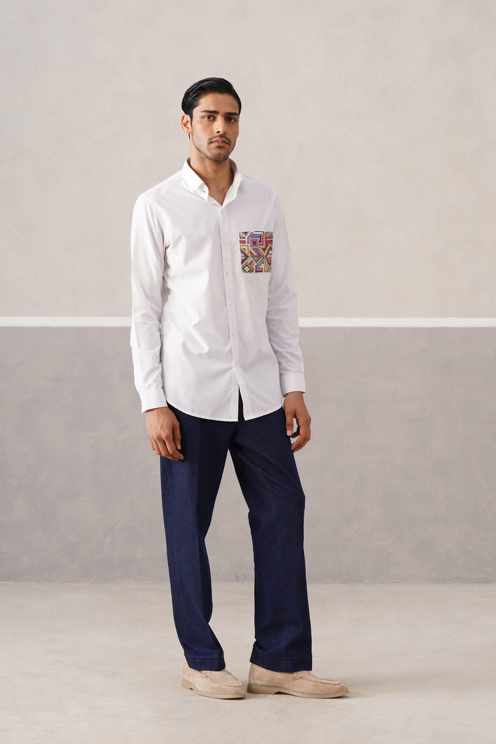 PRISMATIK WHITE SHIRT