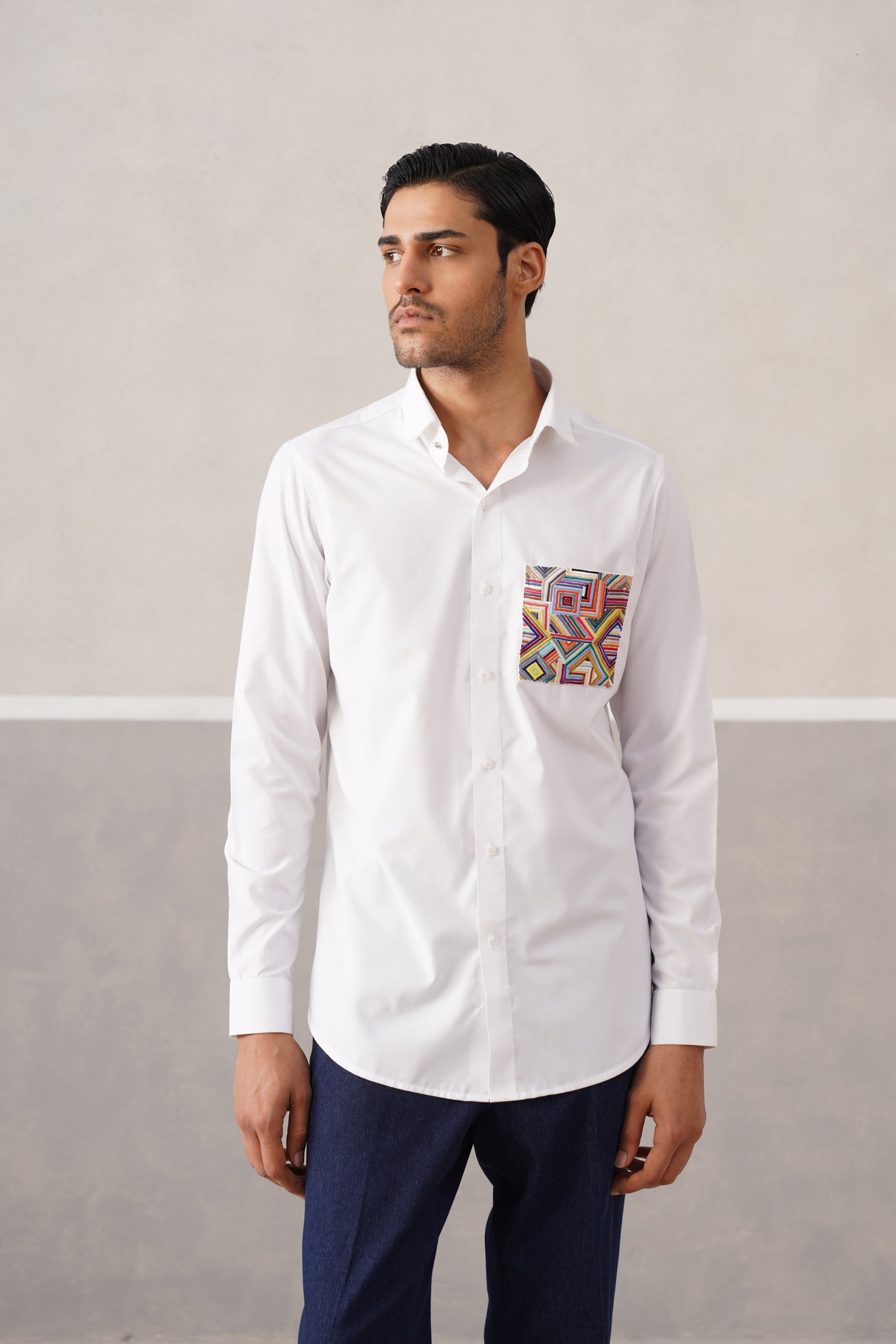 PRISMATIK WHITE SHIRT
