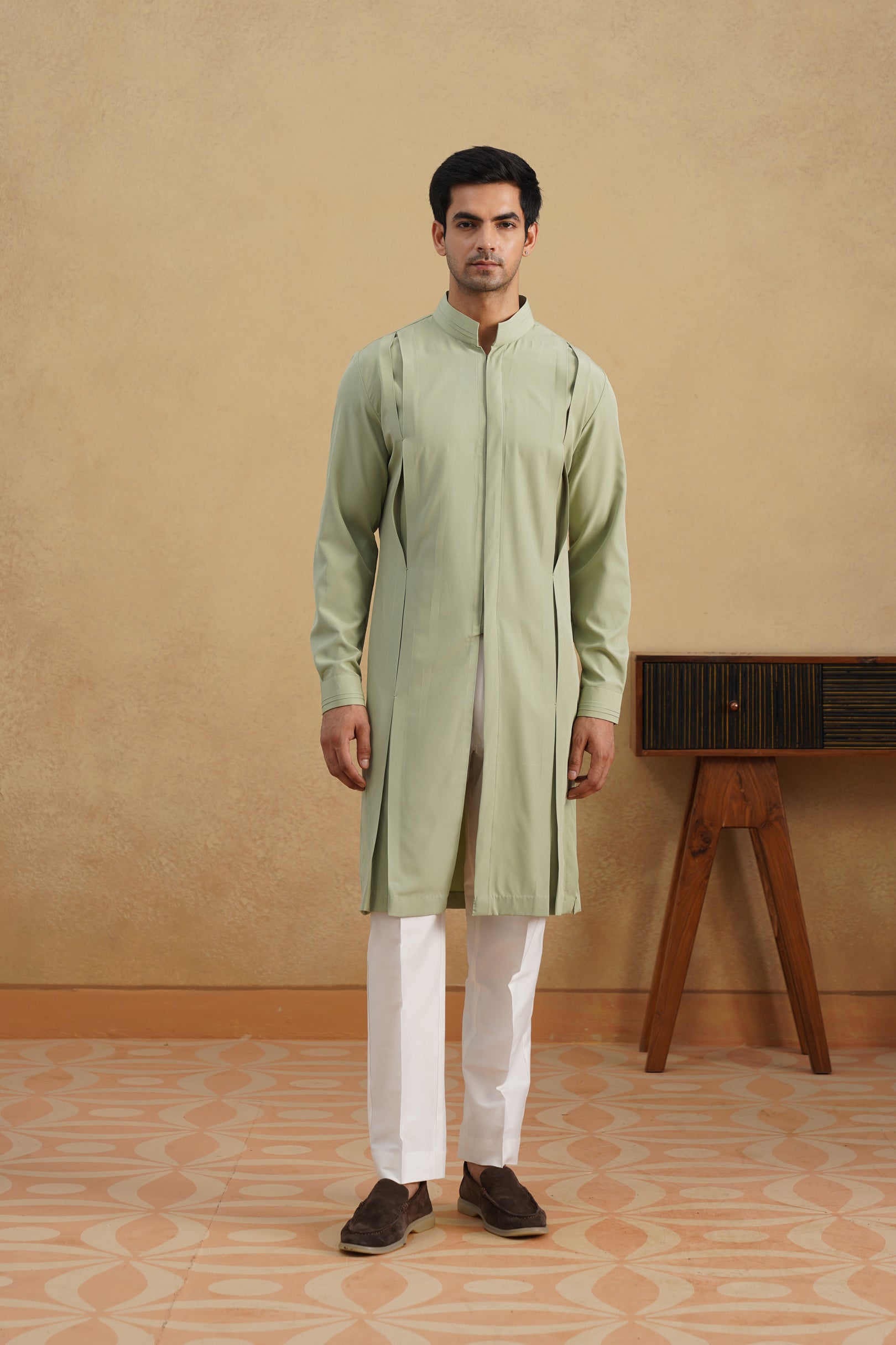 SAGE INV-TUCK KURTA