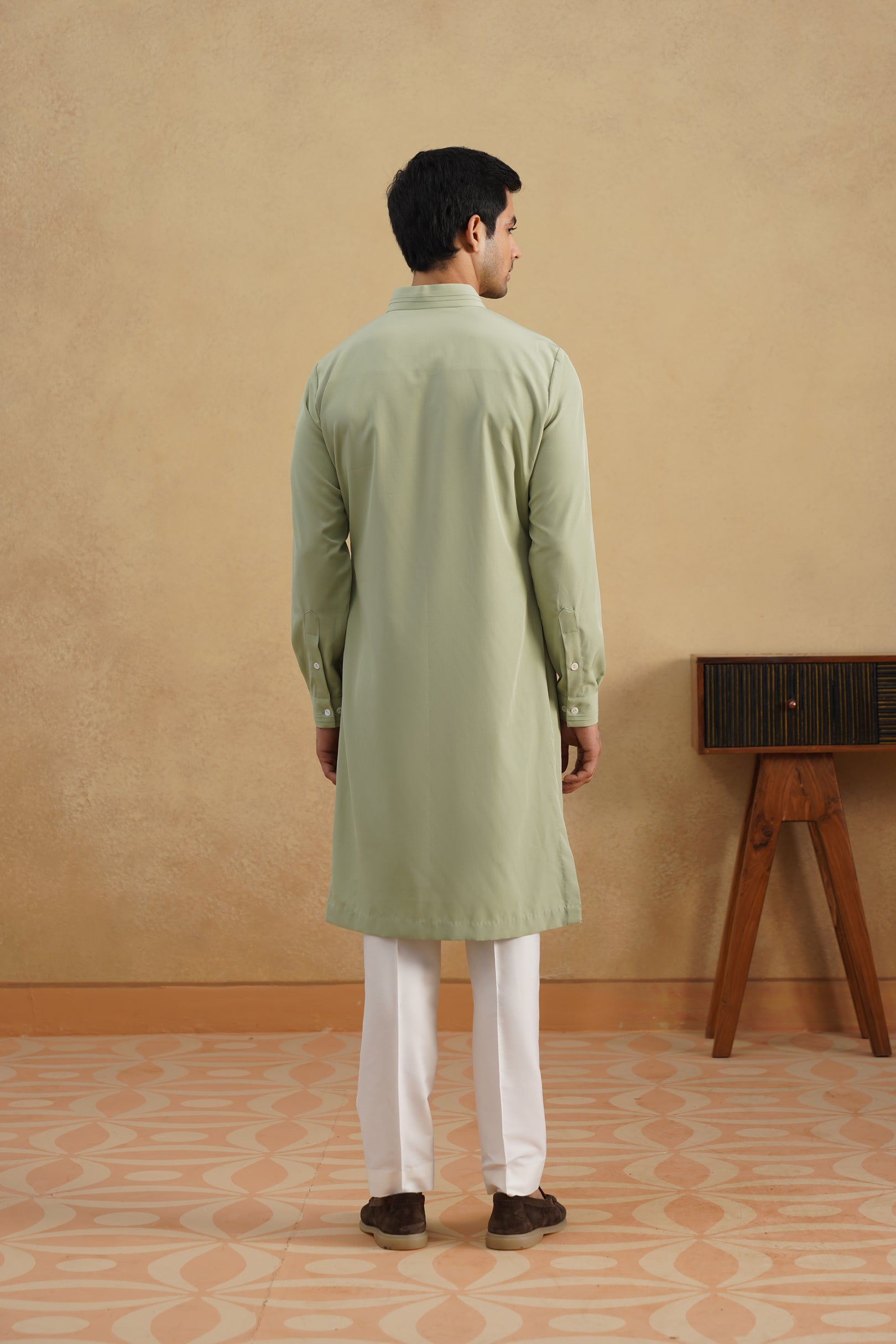 SAGE INV-TUCK KURTA