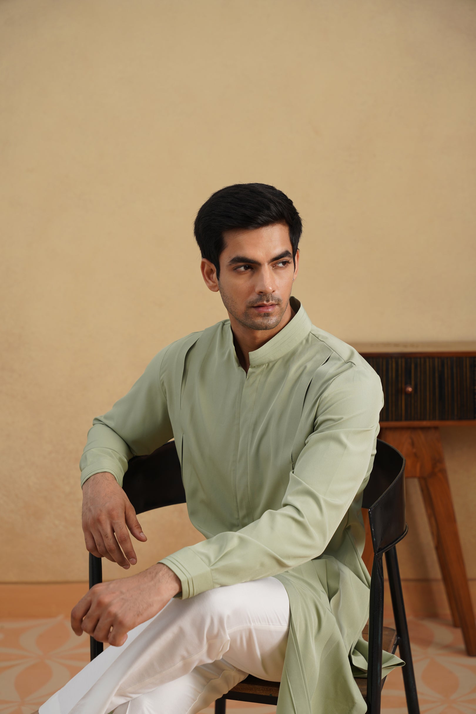 SAGE INV-TUCK KURTA