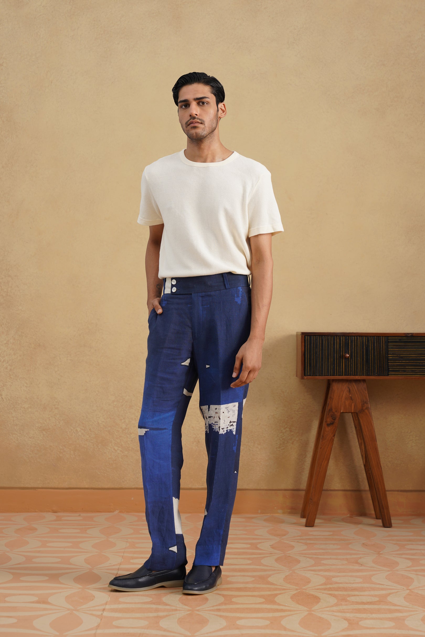 Indigo Strokes Trousers