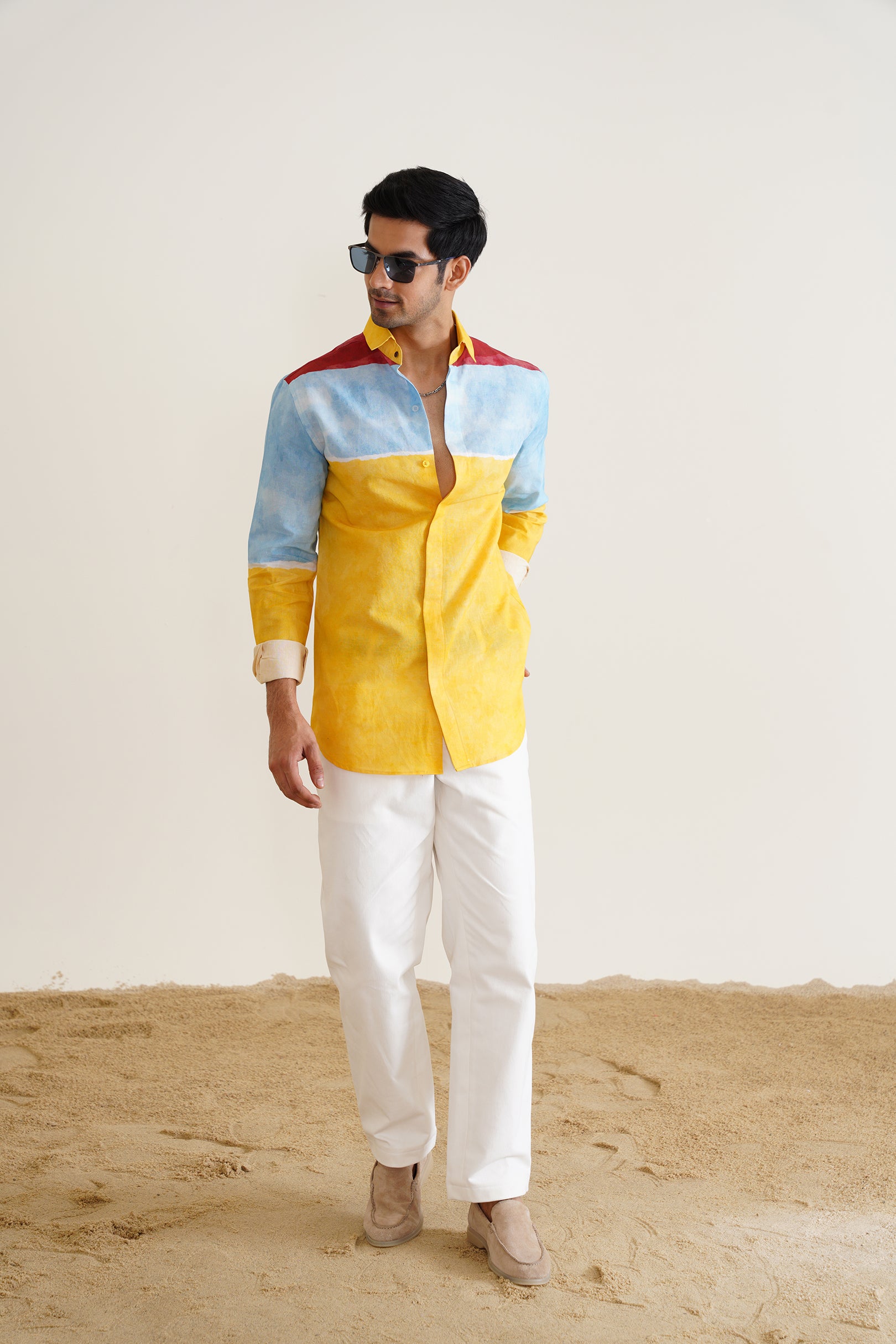 Amber Cotton-linen Shirt