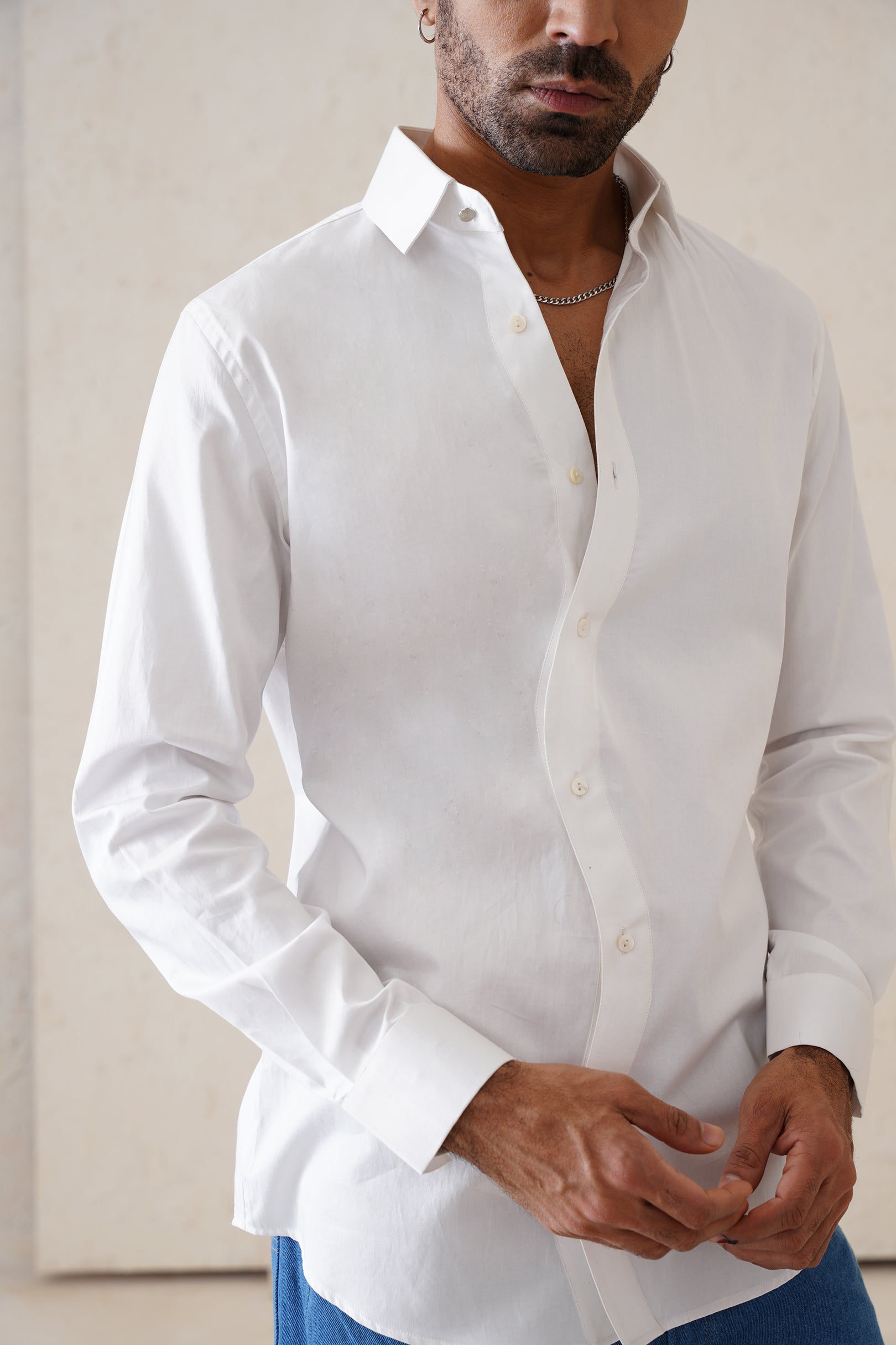 Wavy Placket Shirt