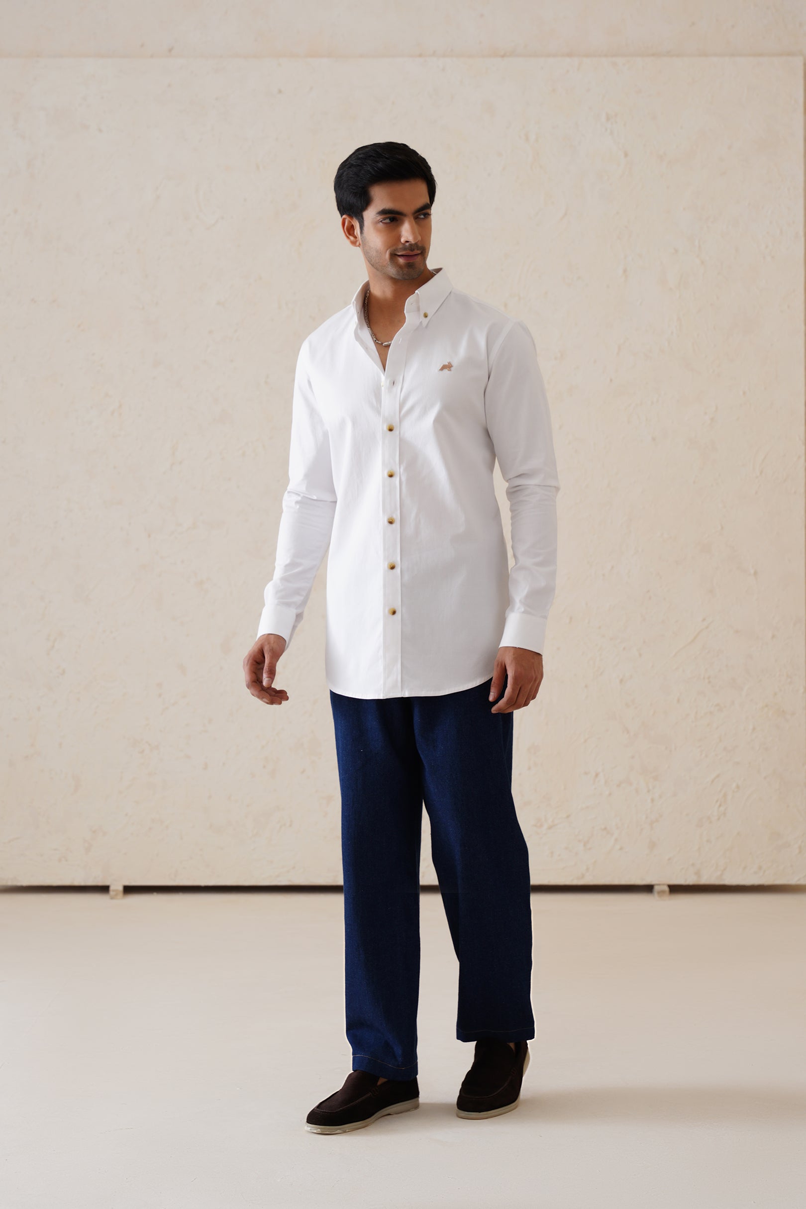 Solid White Shirt