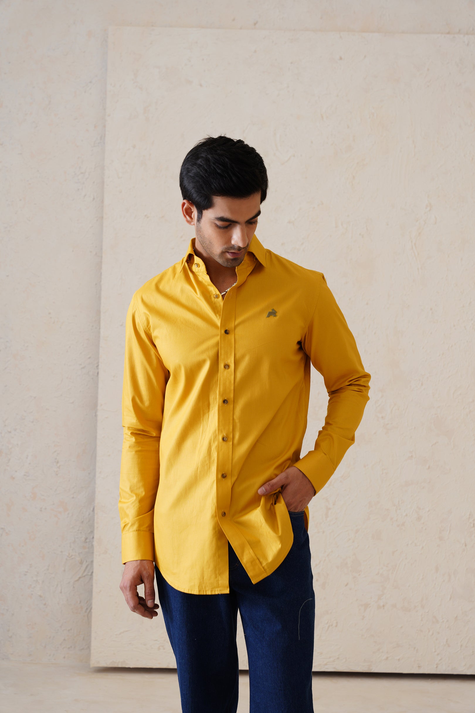 Solid Amber Shirt