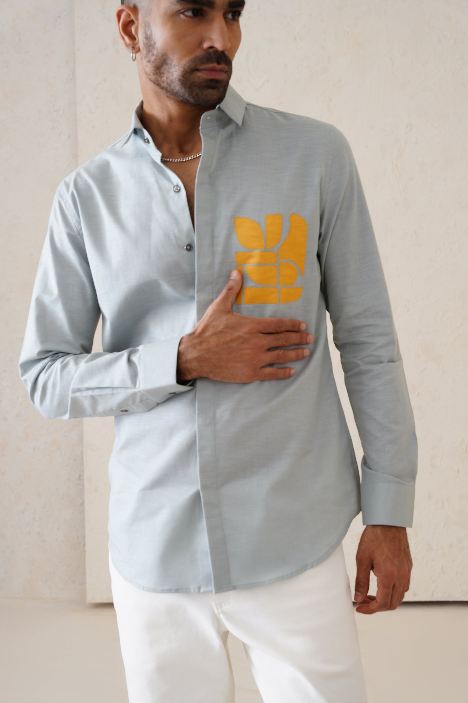 Que Cotton-Linen shirt