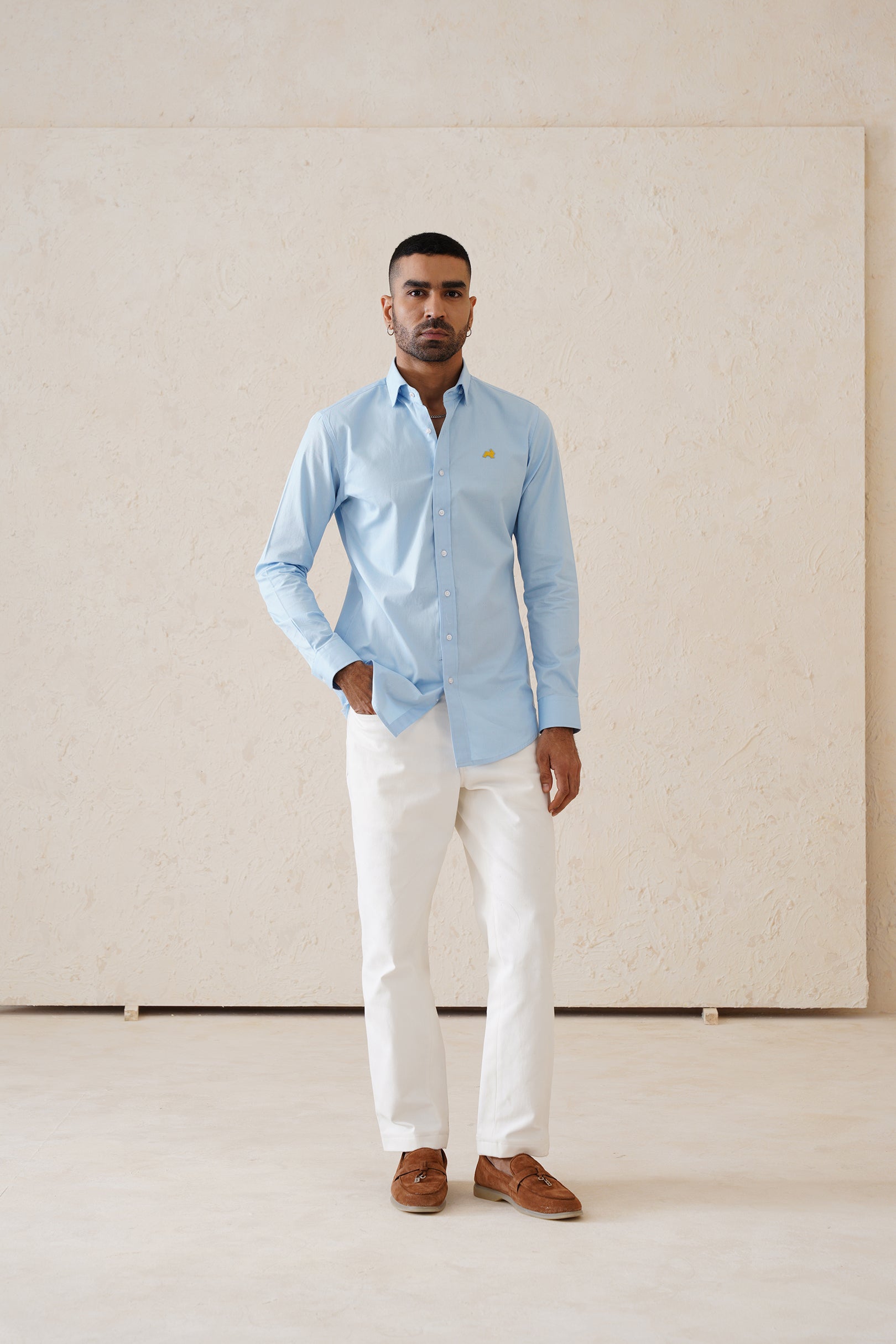 Solid Sky Shirt