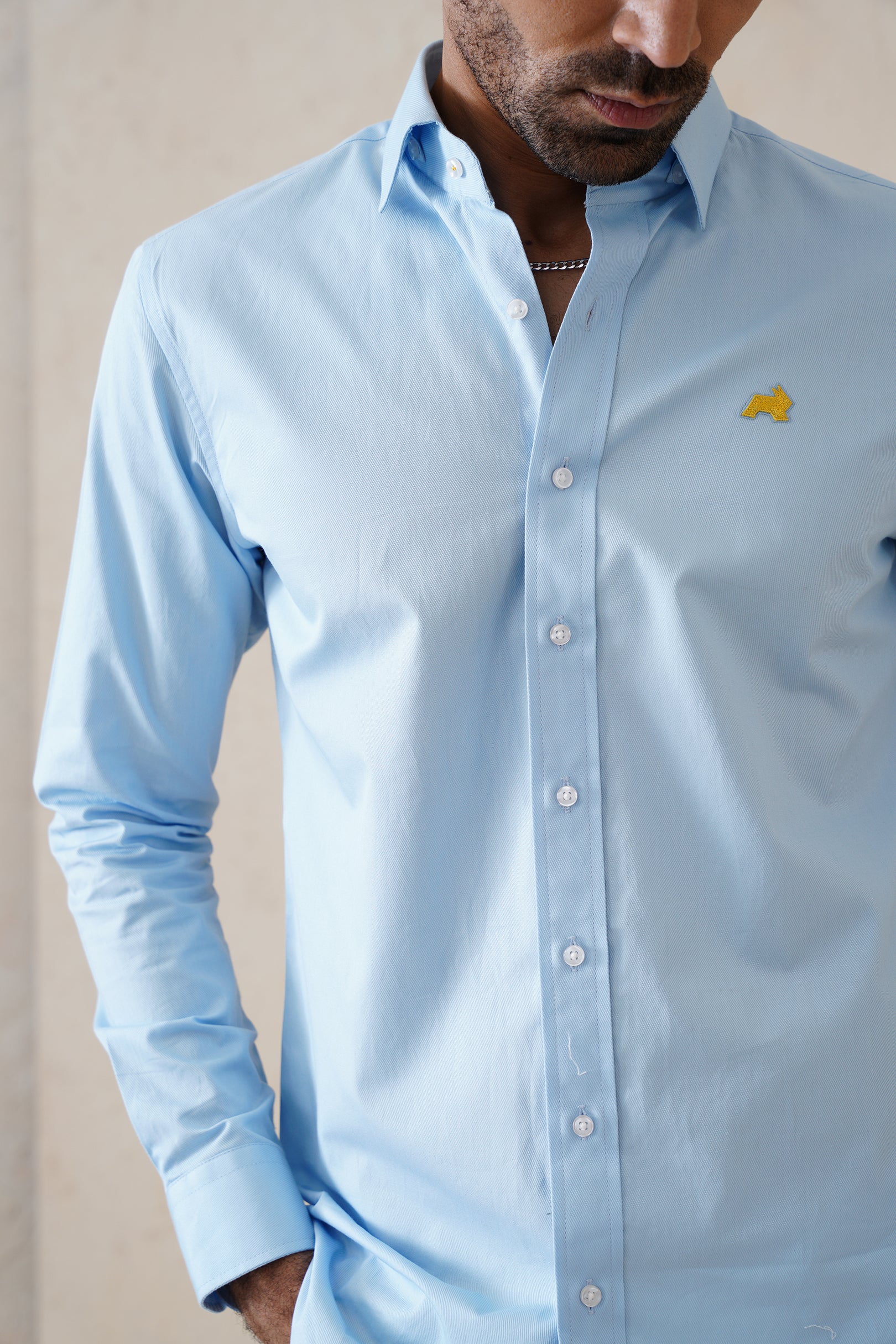 Solid Sky Shirt
