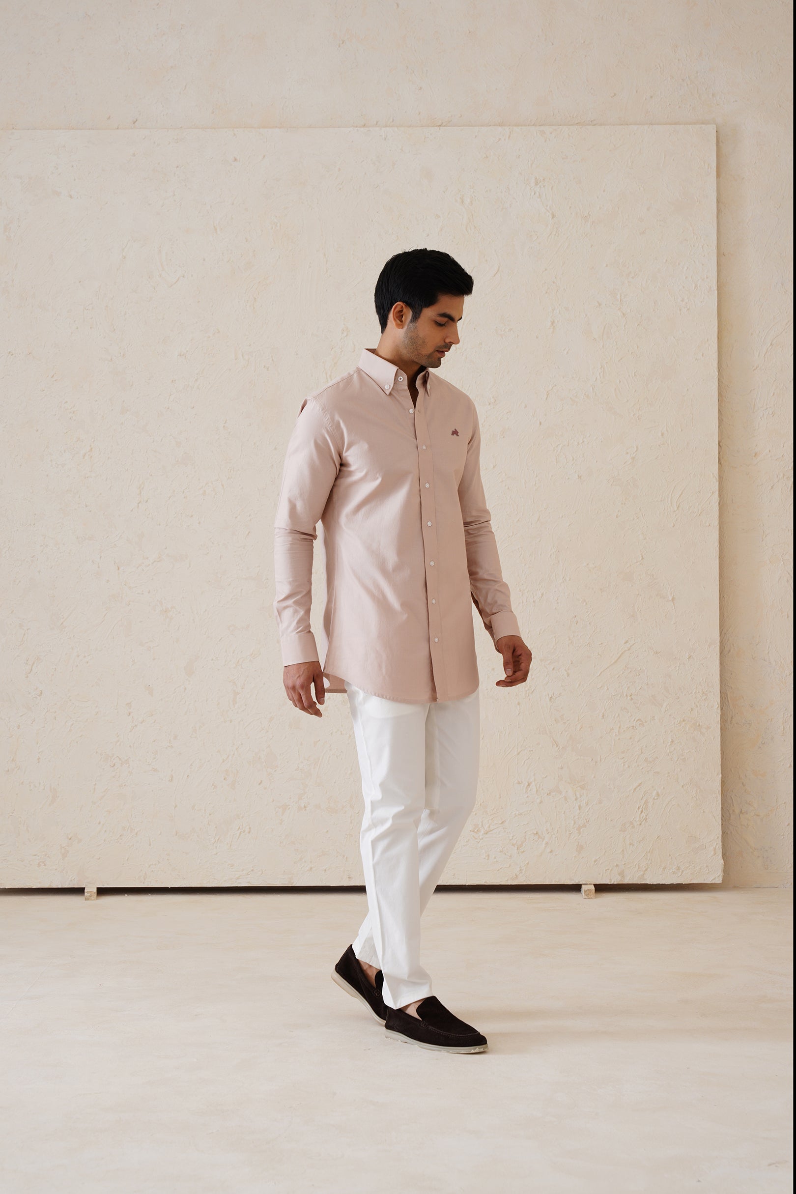 Solid Dusty Pink Shirt