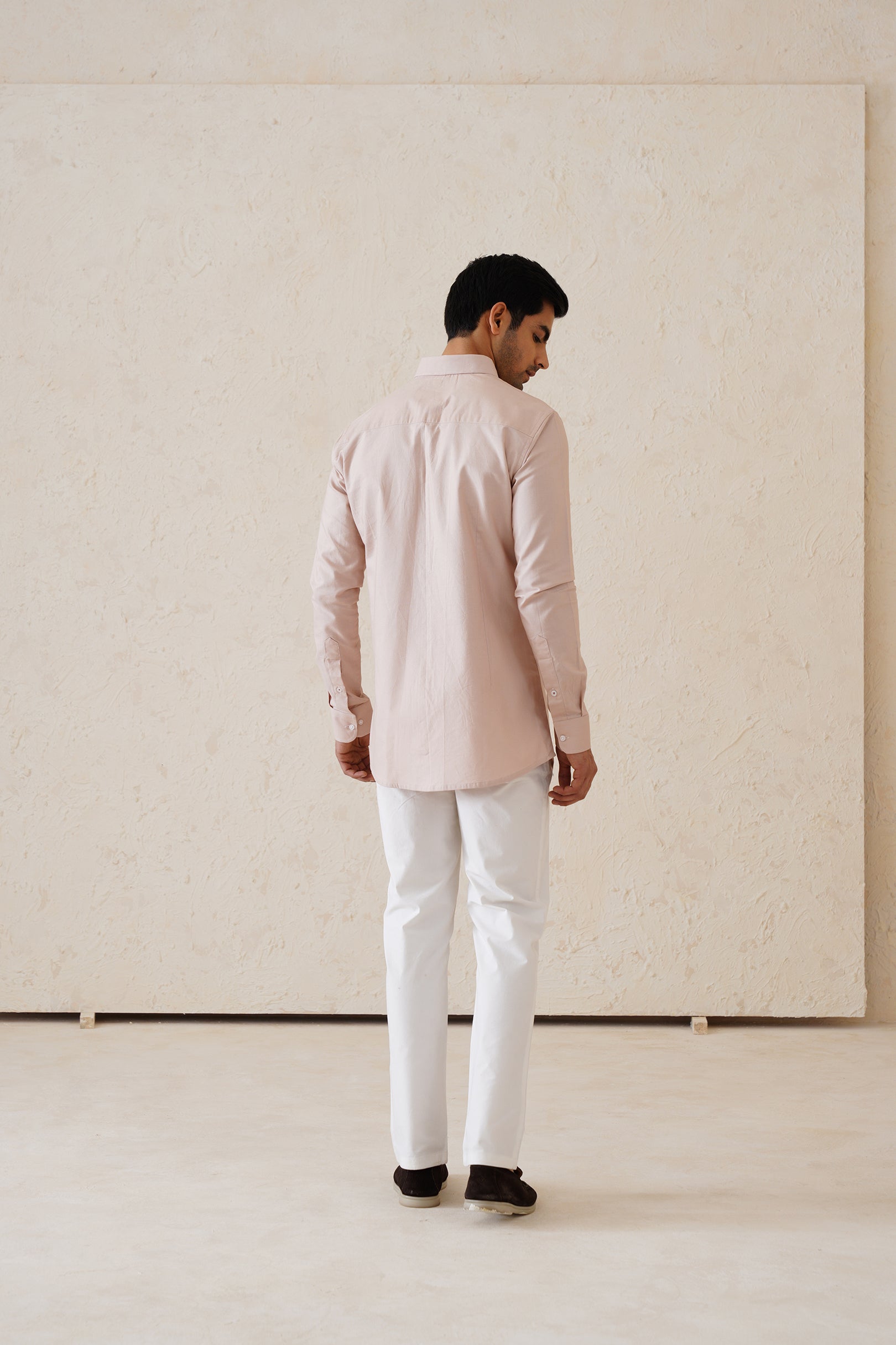 Solid Dusty Pink Shirt