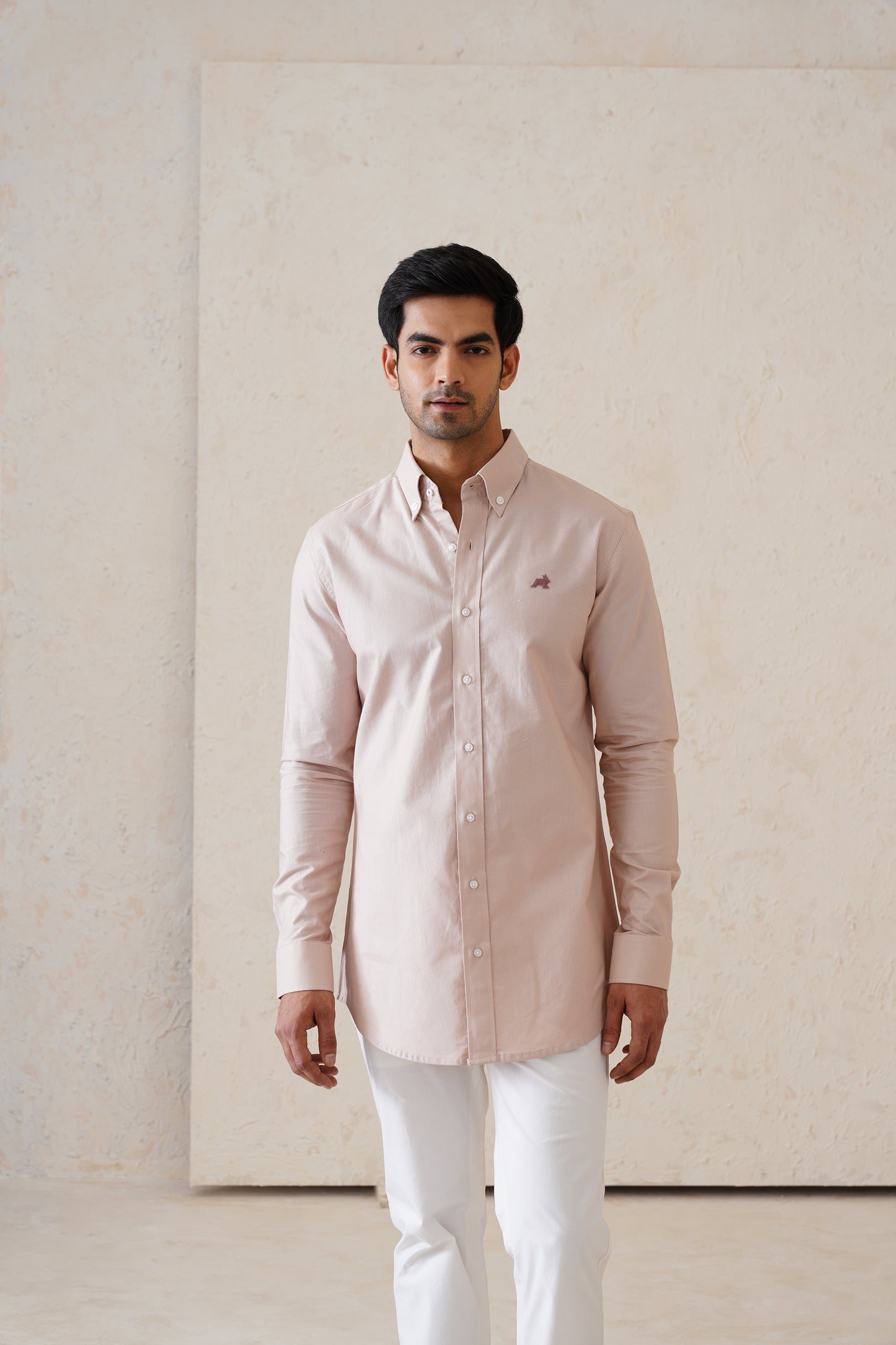Solid Dusty Pink Shirt