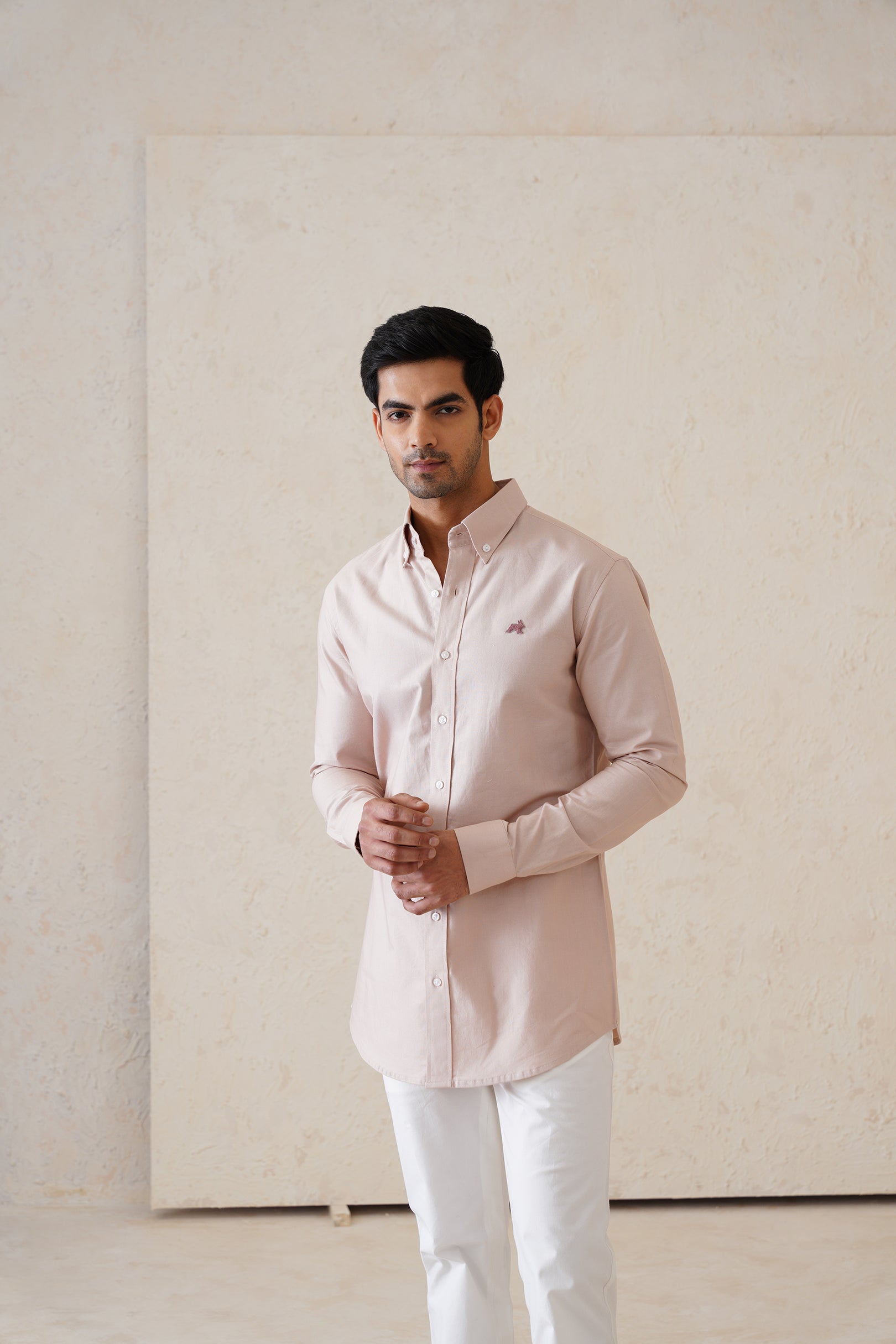 Solid Dusty Pink Shirt