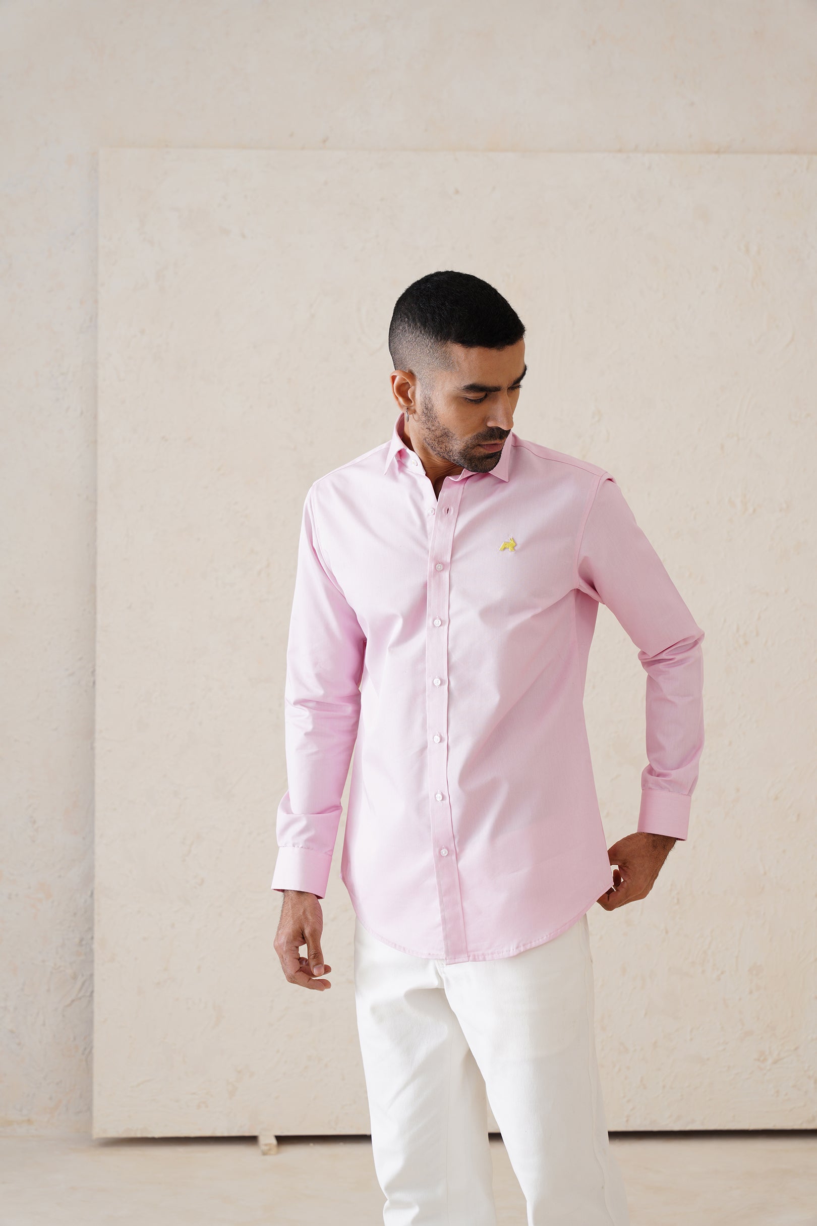 Solid Pink Shirt