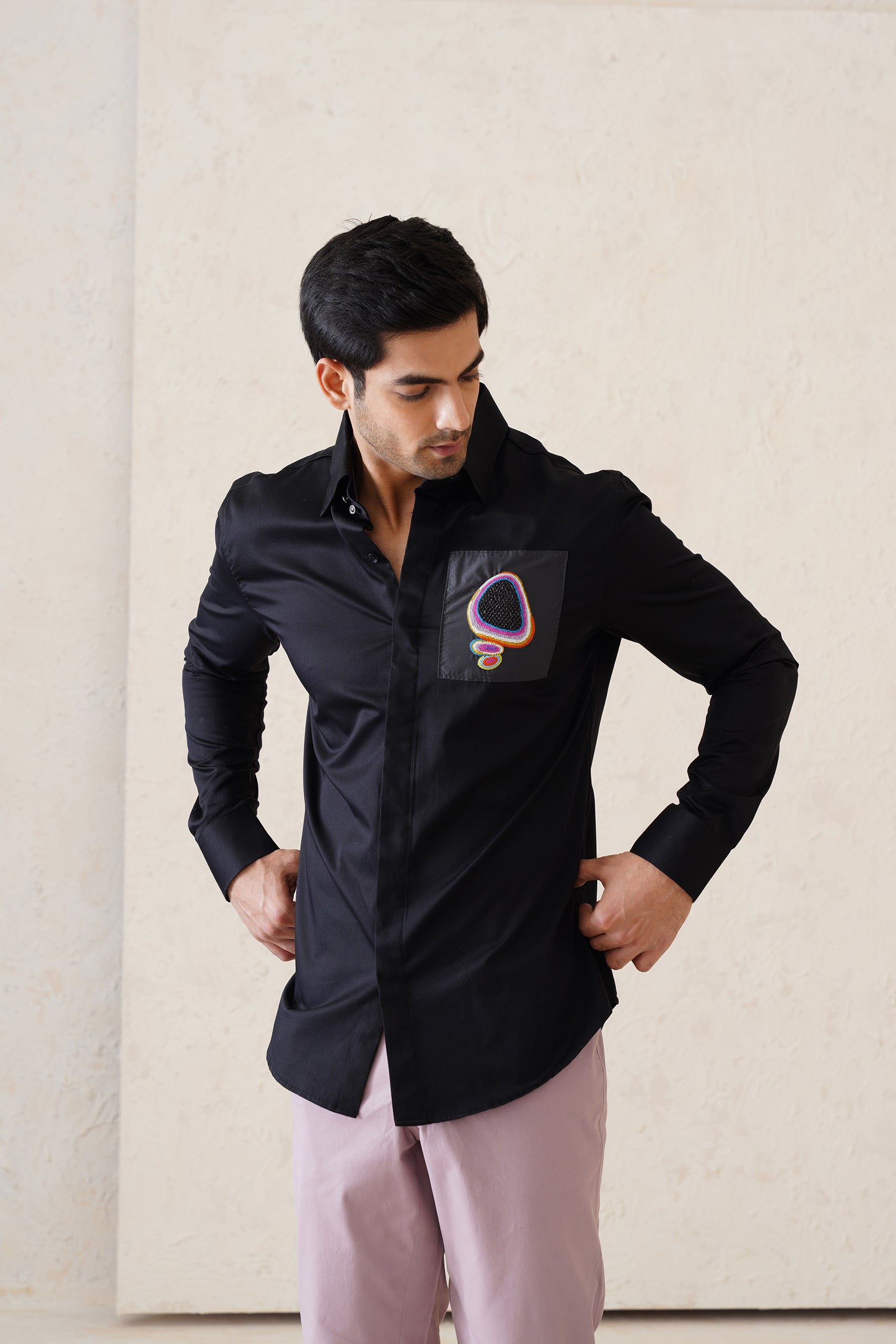 Groovy Black Shirt