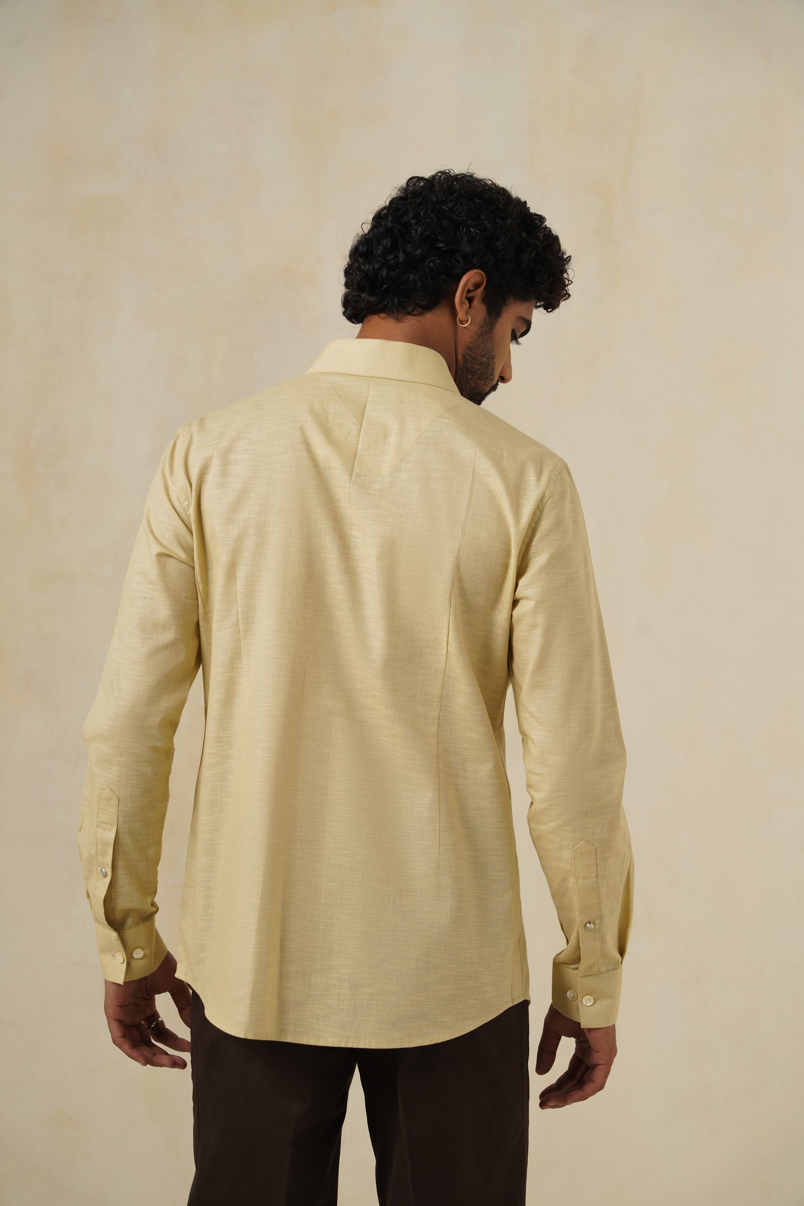 T&T Art Shirt | Men's Cotton-Linen Shirt