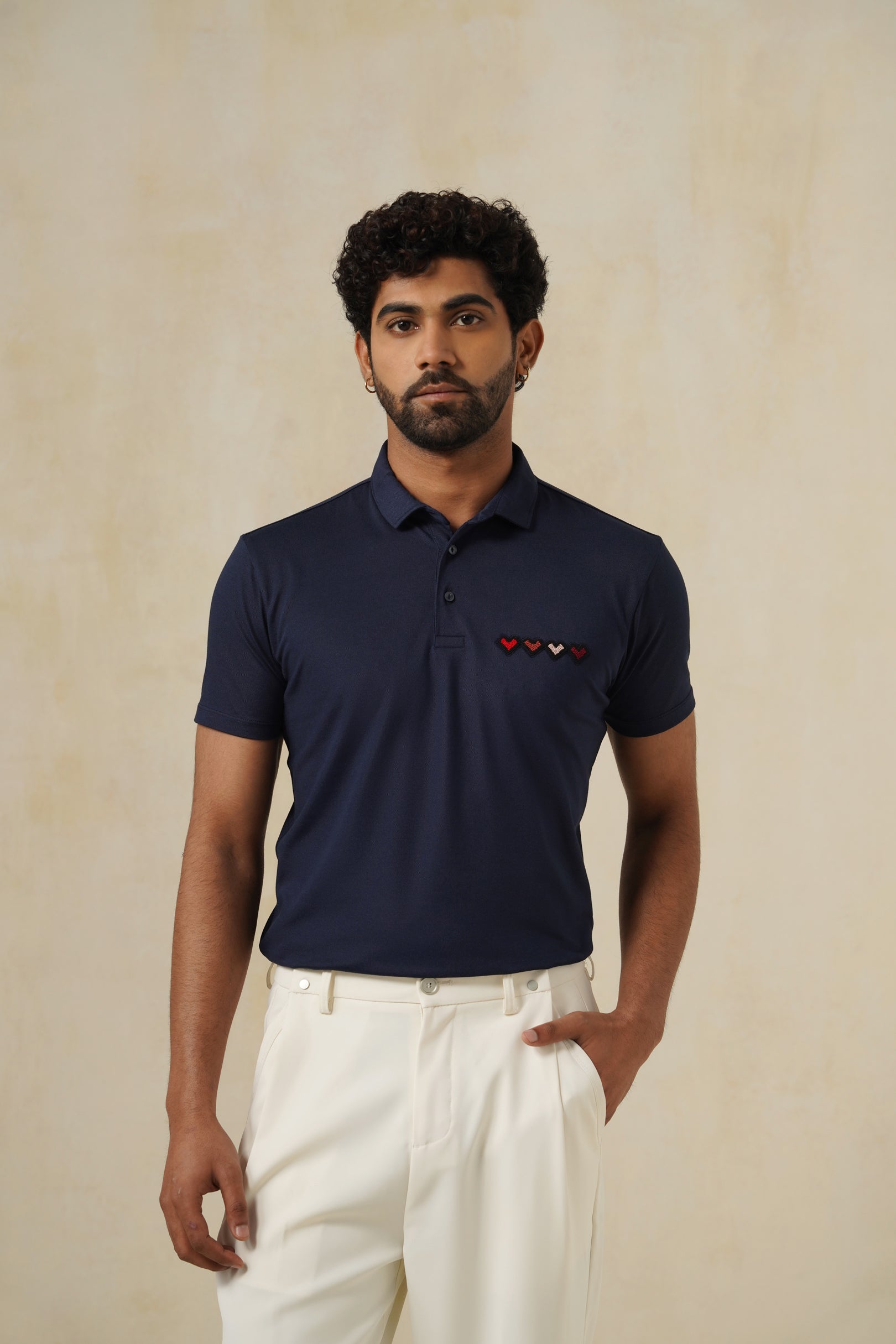 Navy Louve | Men's Polo T-shirt