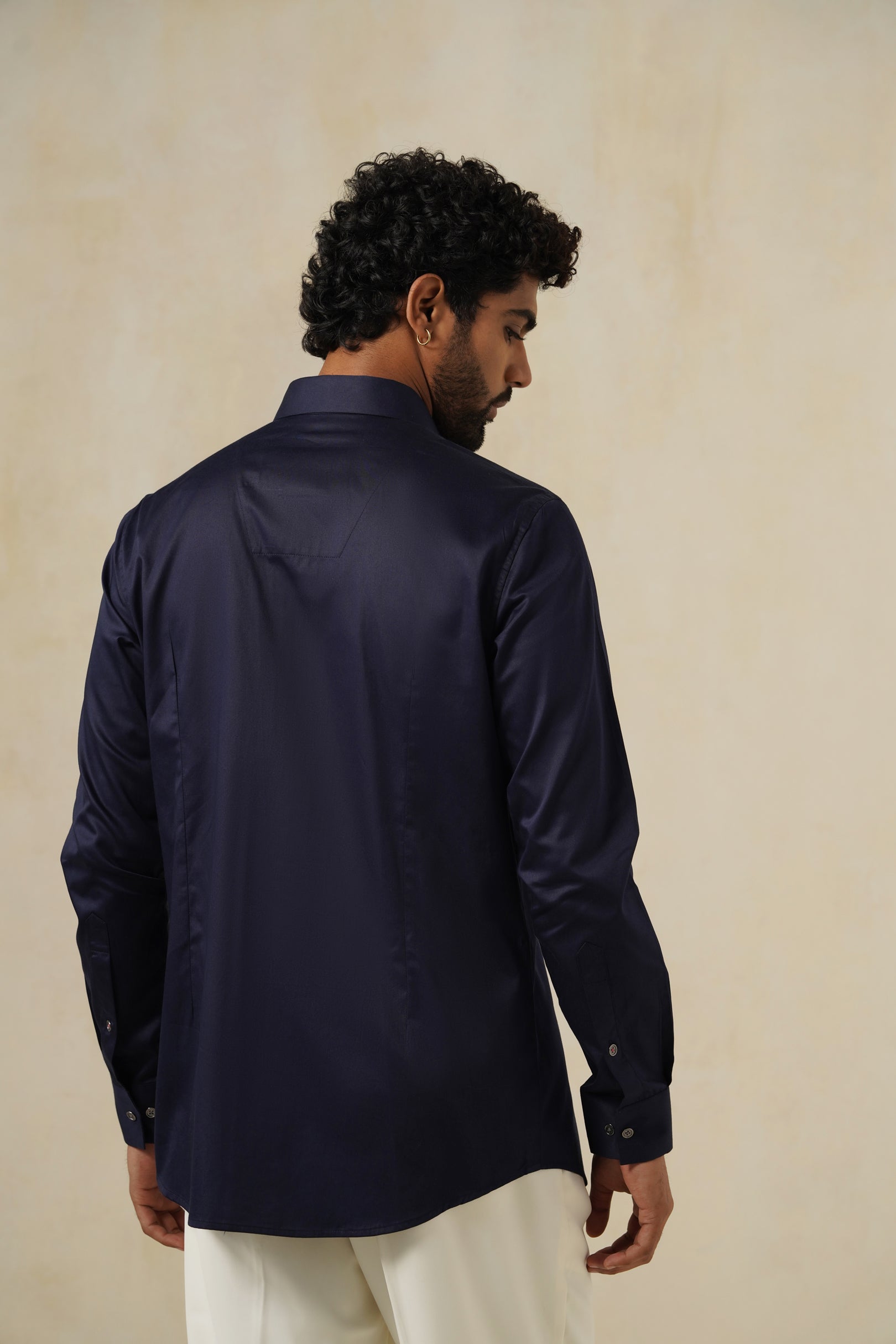 Teddy | Men's White Cotton Shirt