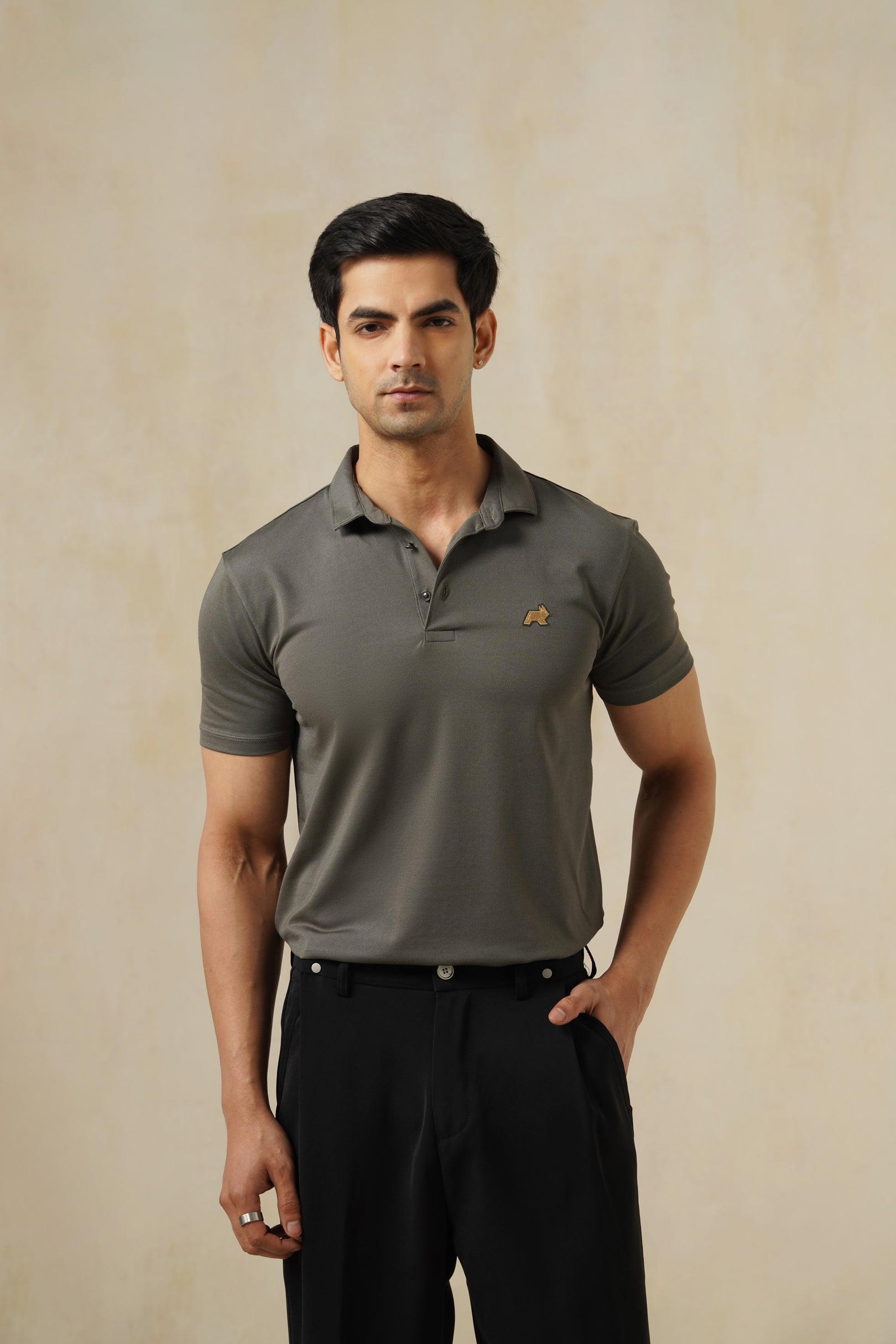 Classic Grey | Men's Polo T-shirt